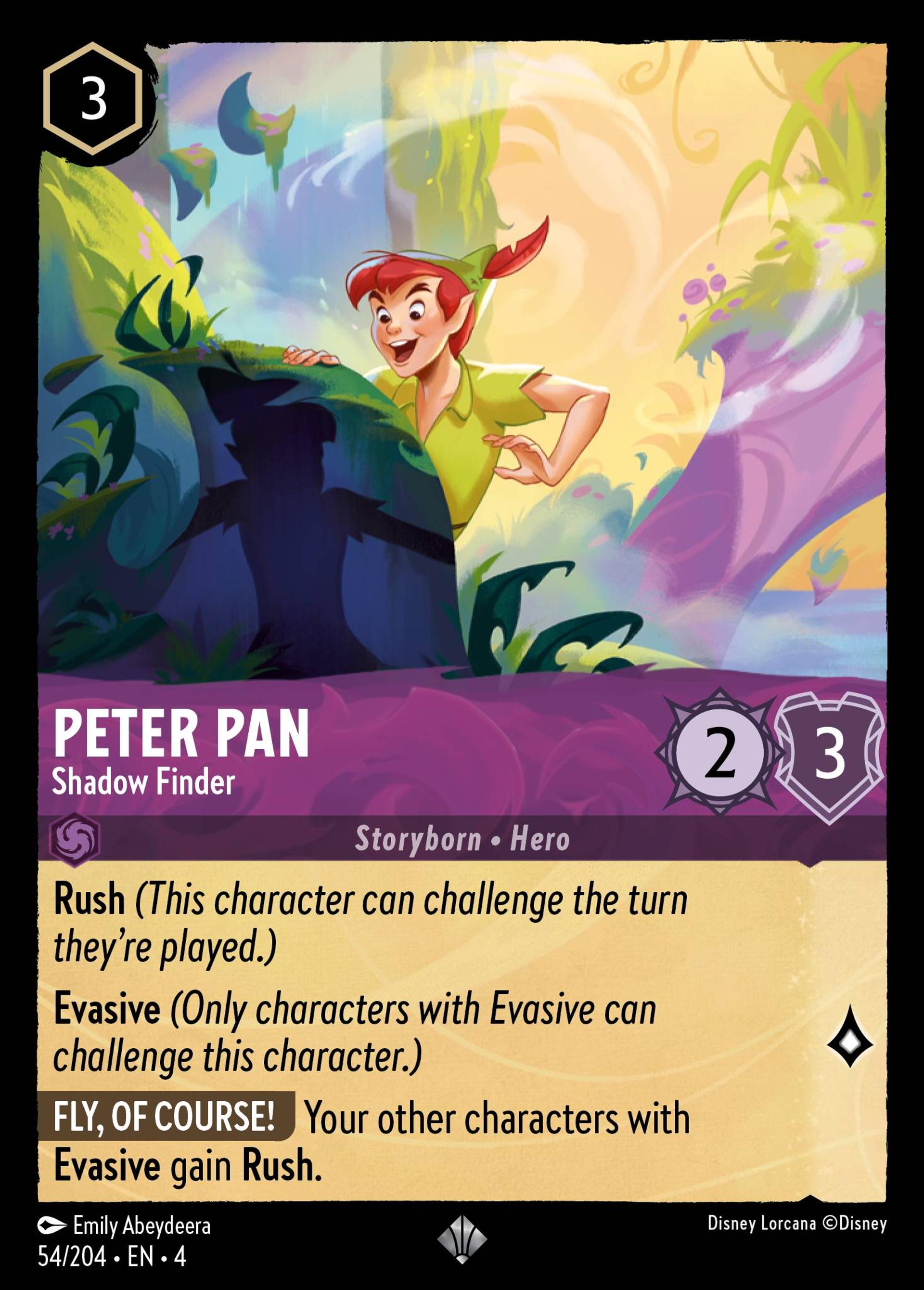 Peter Pan - Shadow Finder — Ursula's Return — Lorcana