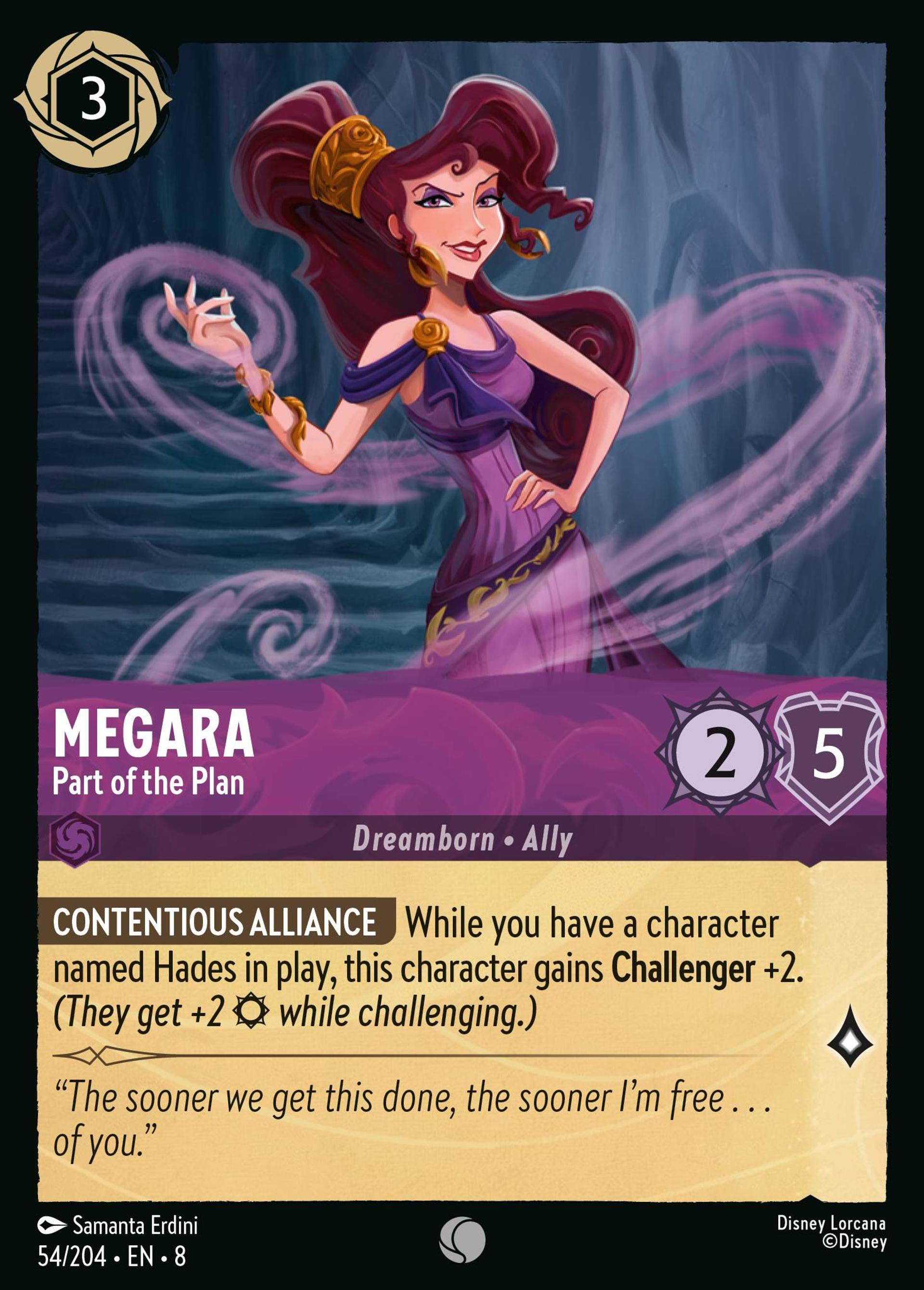 Mégara - Fait partie du plan — The Reign of Jafar — Lorcana