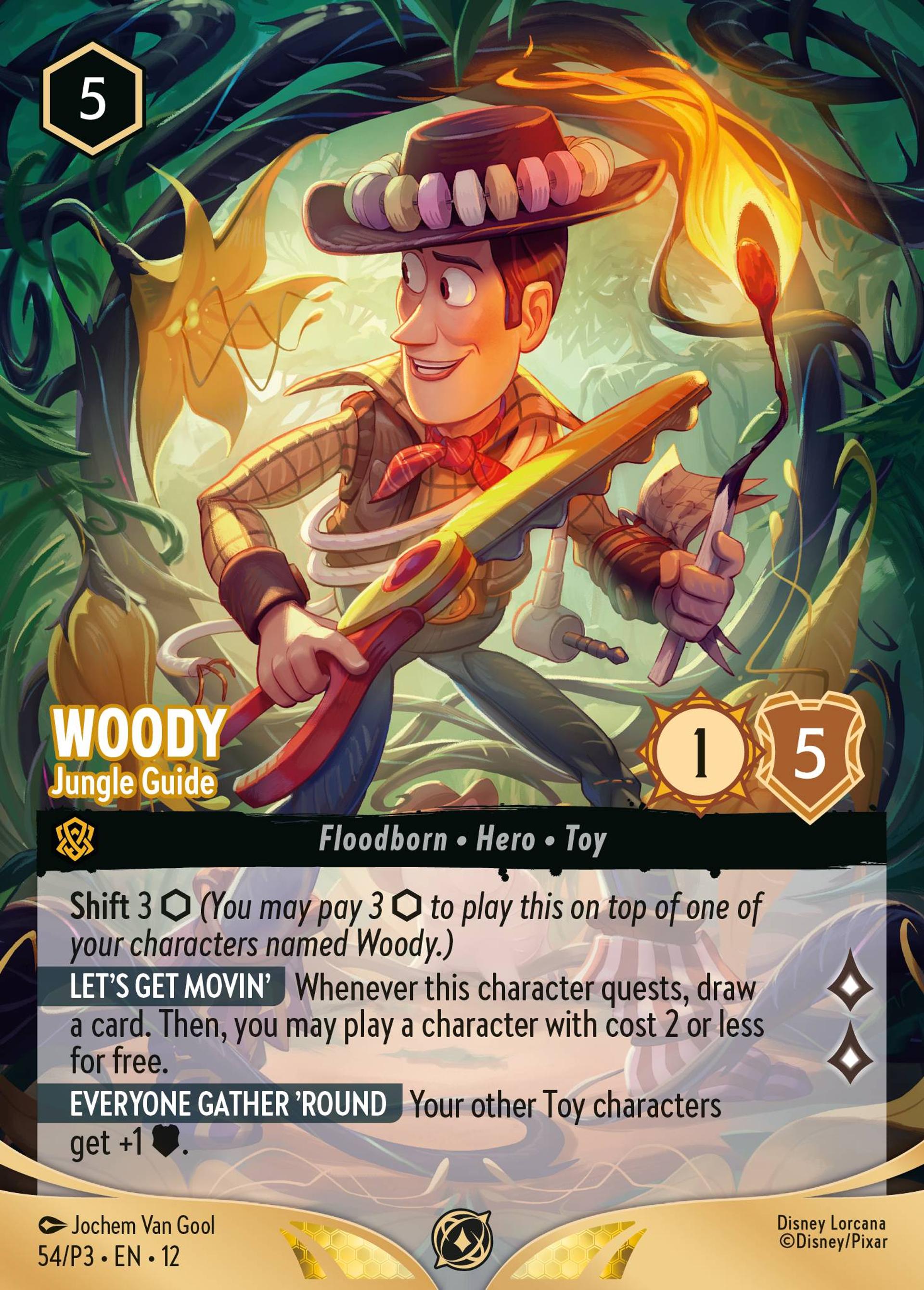 Woody - Jungle Guide — Promos - Year 3 — Lorcana