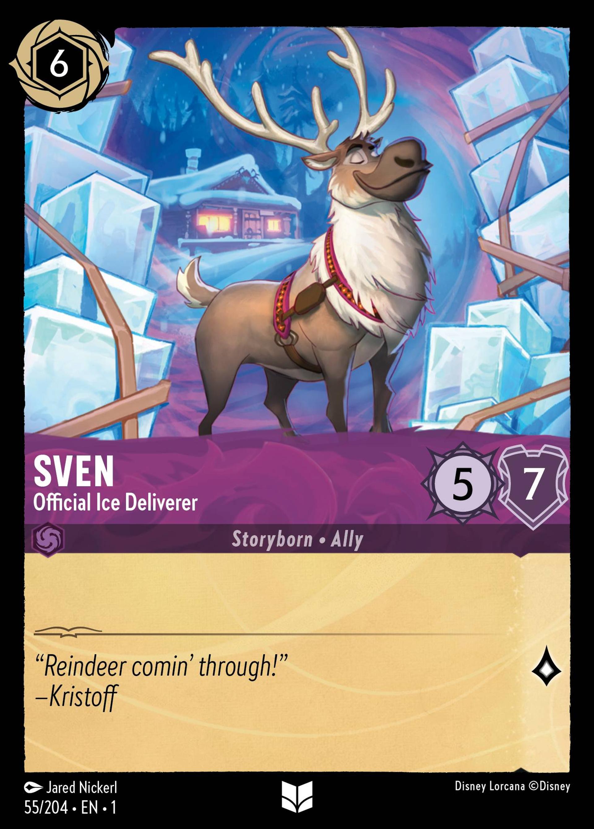 Sven - Official Ice Deliverer — The First Chapter — Lorcana