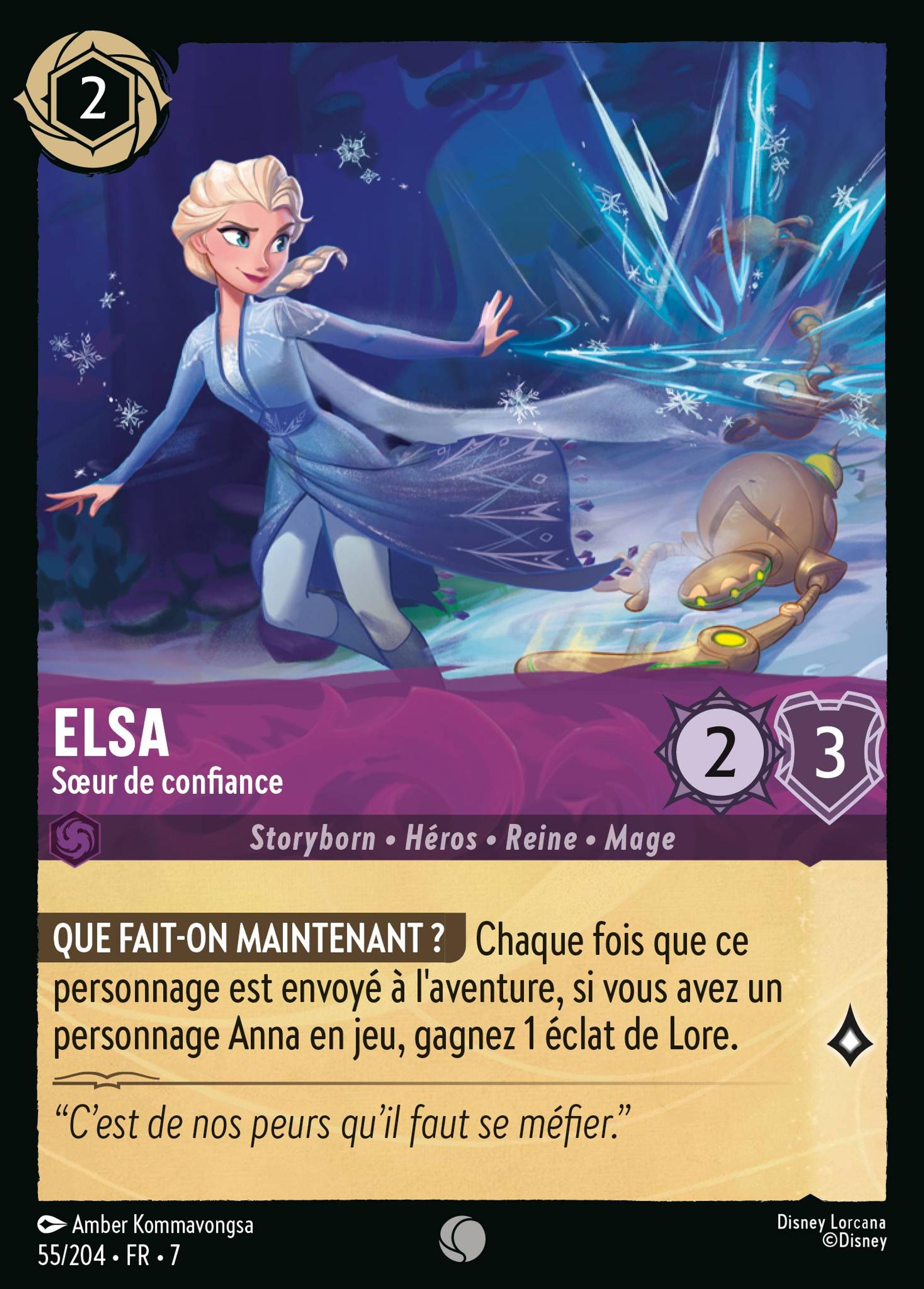 Elsa - Sœur de confiance — Archazia's Island — Lorcana