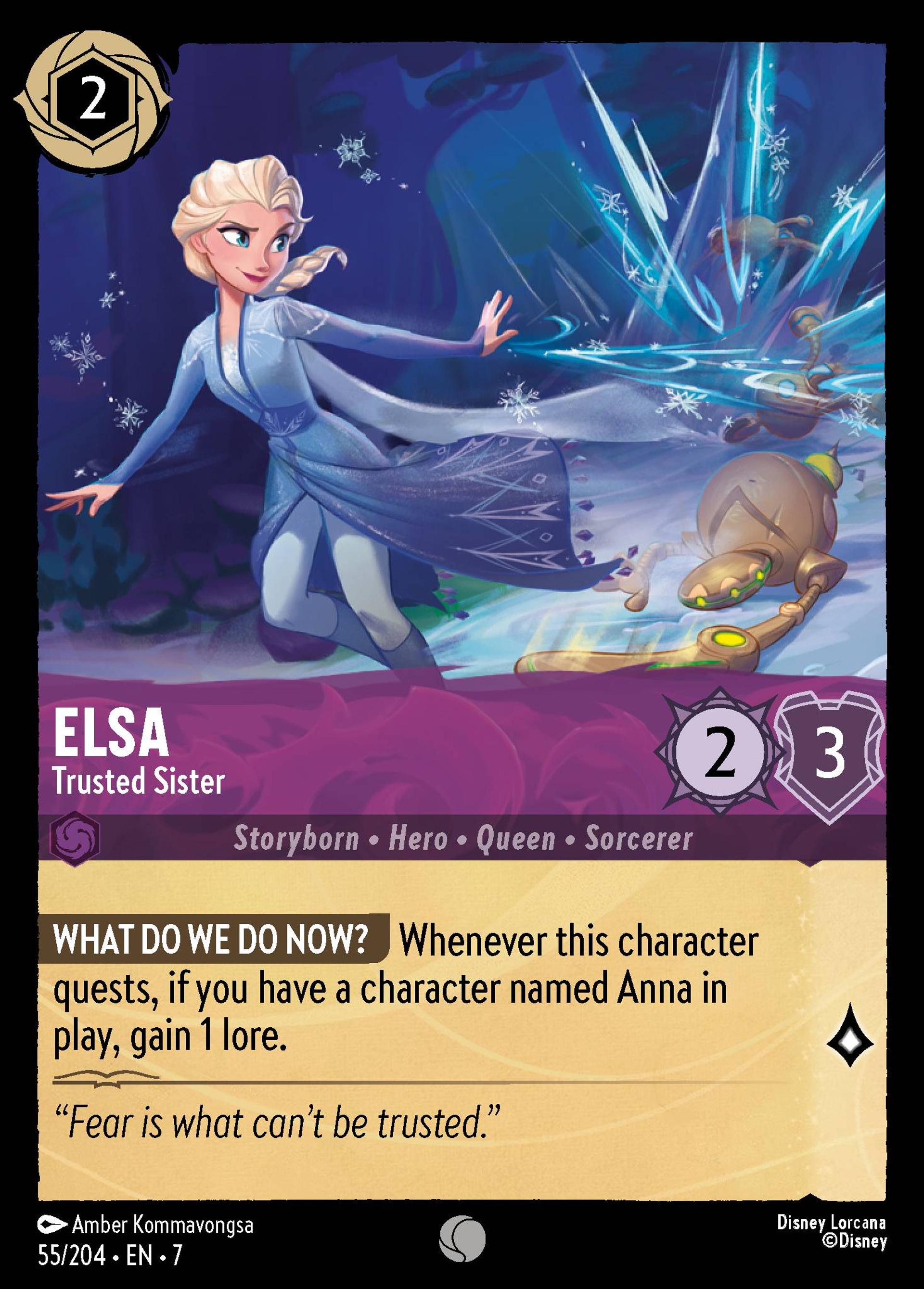 Elsa - Trusted Sister — Archazia's Island — Lorcana