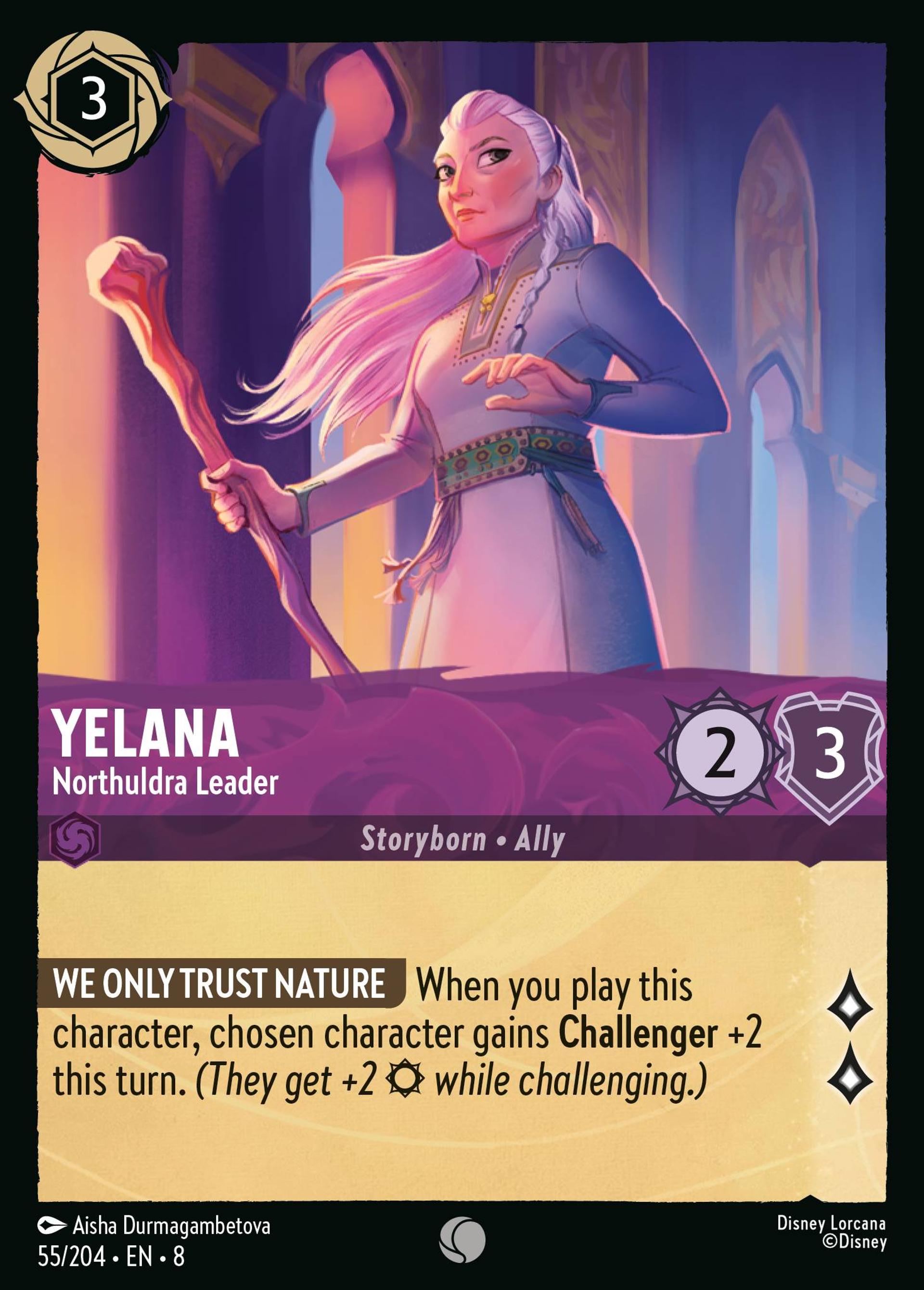 Yelena - Cheffe des Northuldra — The Reign of Jafar — Lorcana
