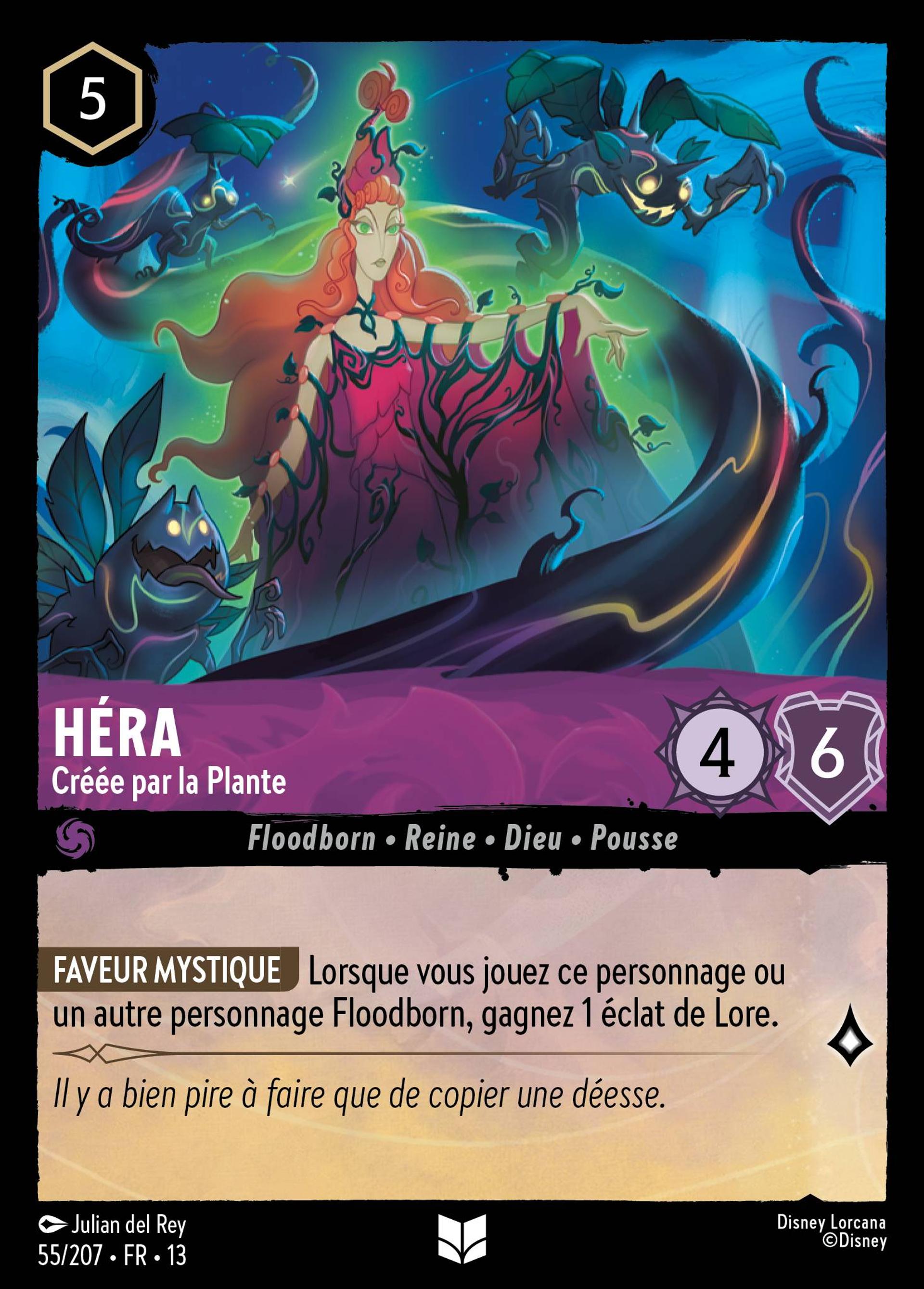 Héra - Créée par la Plante — Attack of the Vine! — Lorcana