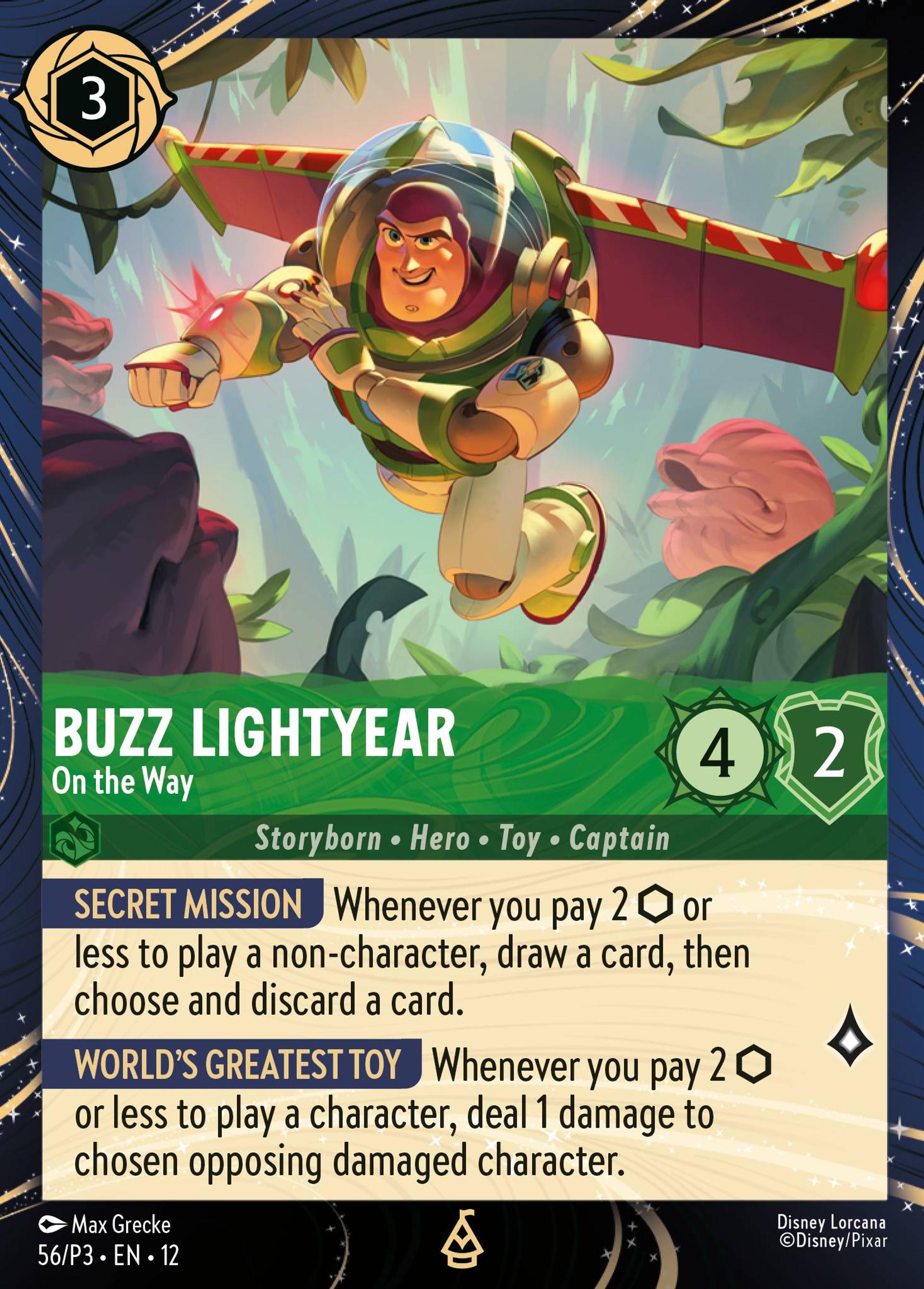 Buzz Lightyear - On the Way — Promos - Year 3 — Lorcana