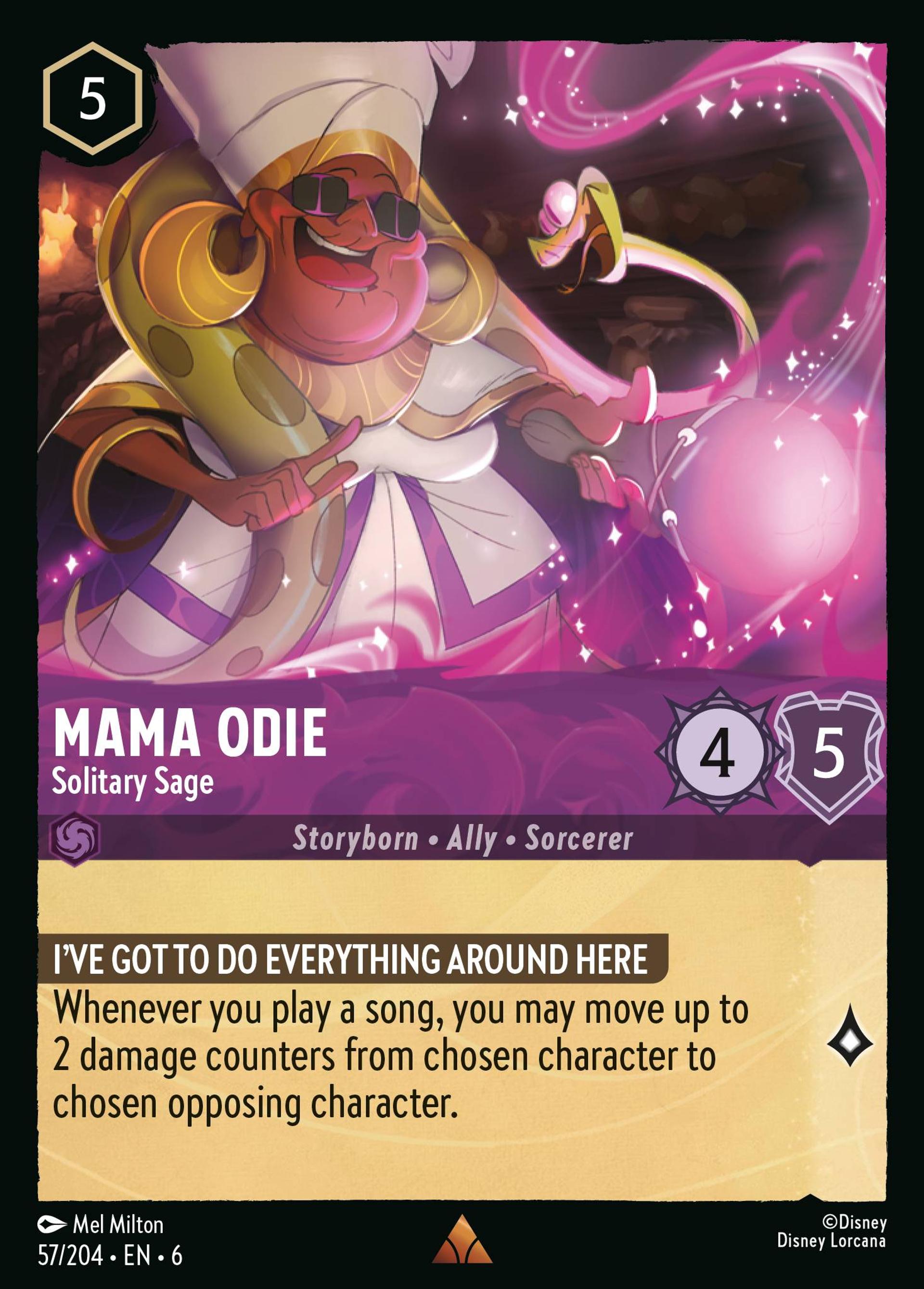 Mama Odie - Solitary Sage — Azurite Sea — Lorcana