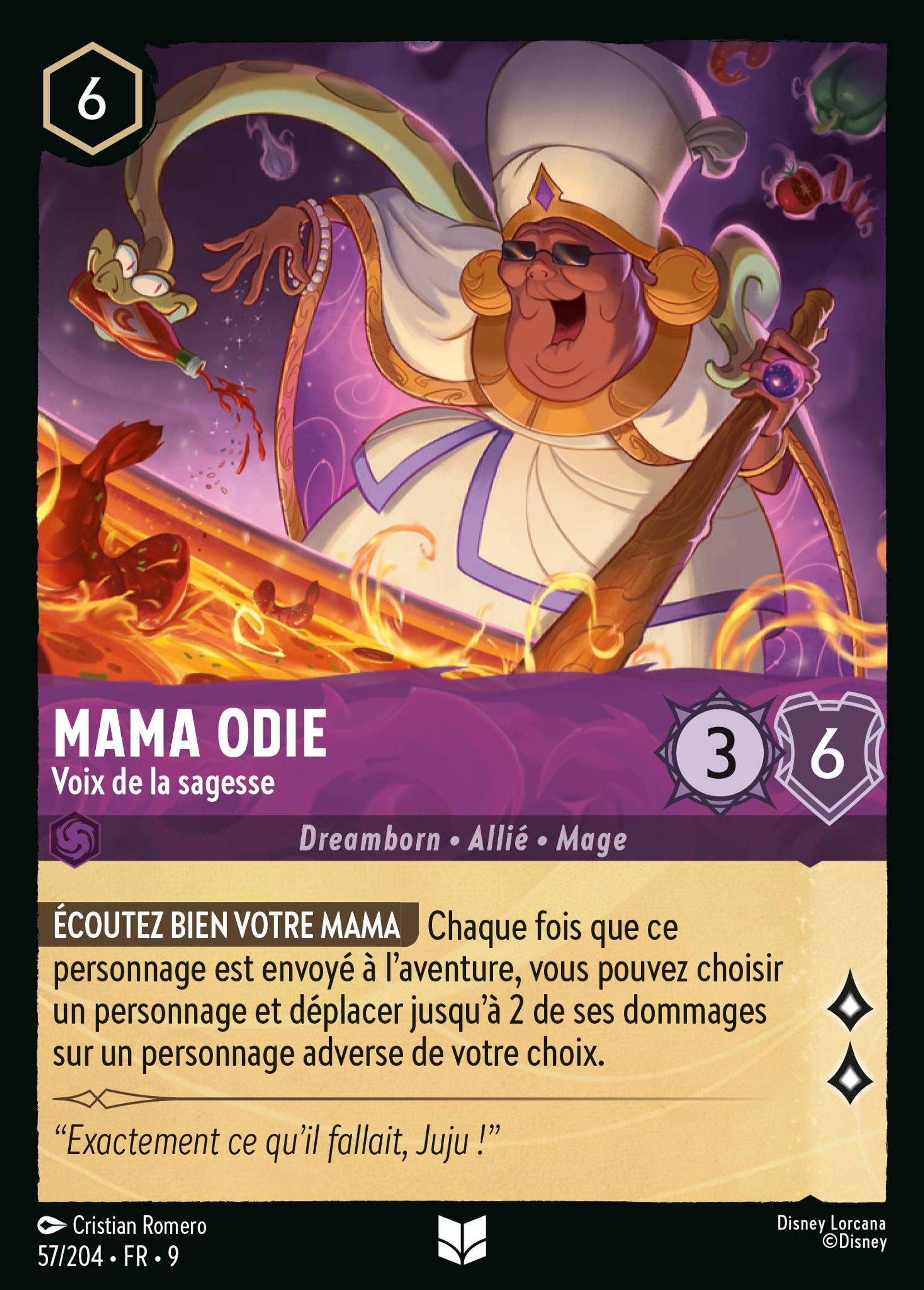 Mama Odie - Voix de la sagesse — Fabled — Lorcana