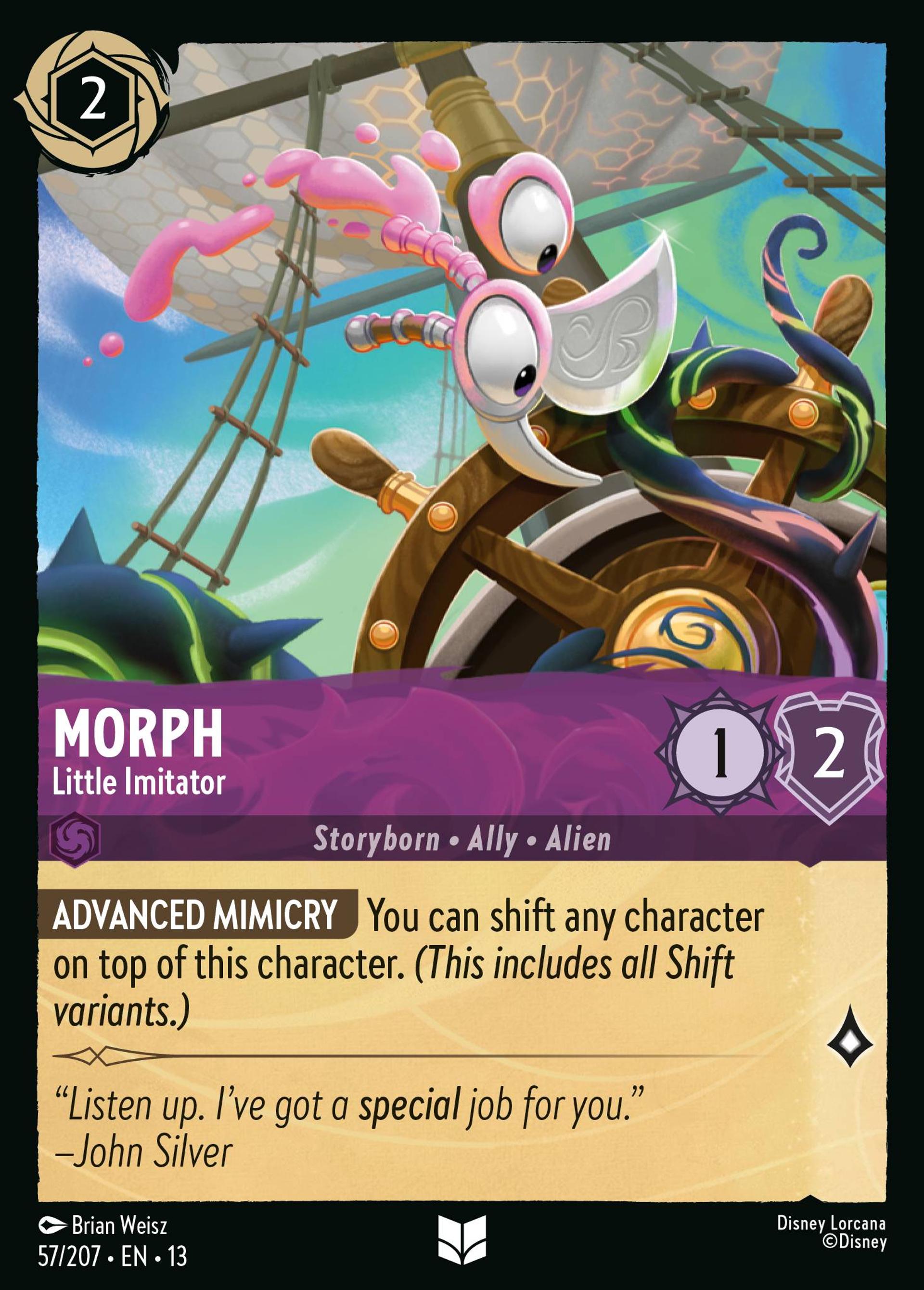 Morph - Petit imitateur — Attack of the Vine! — Lorcana