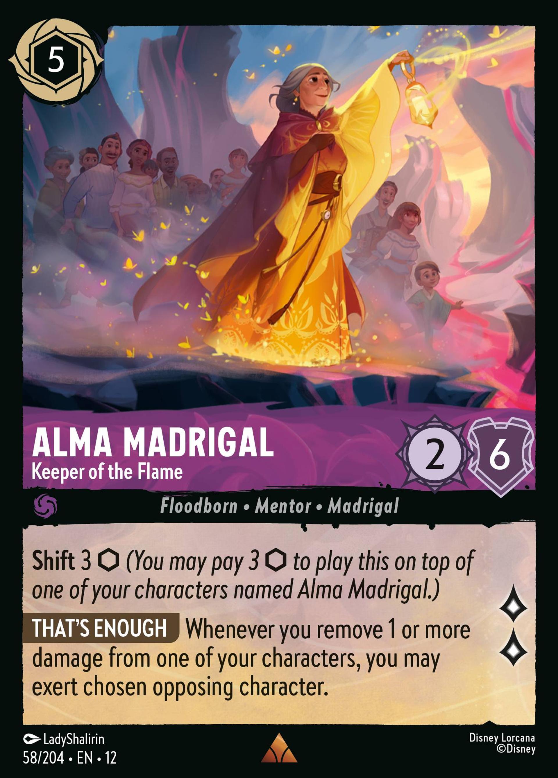 Alma Madrigal - Keeper of the Flame — Wilds Unknown — Lorcana