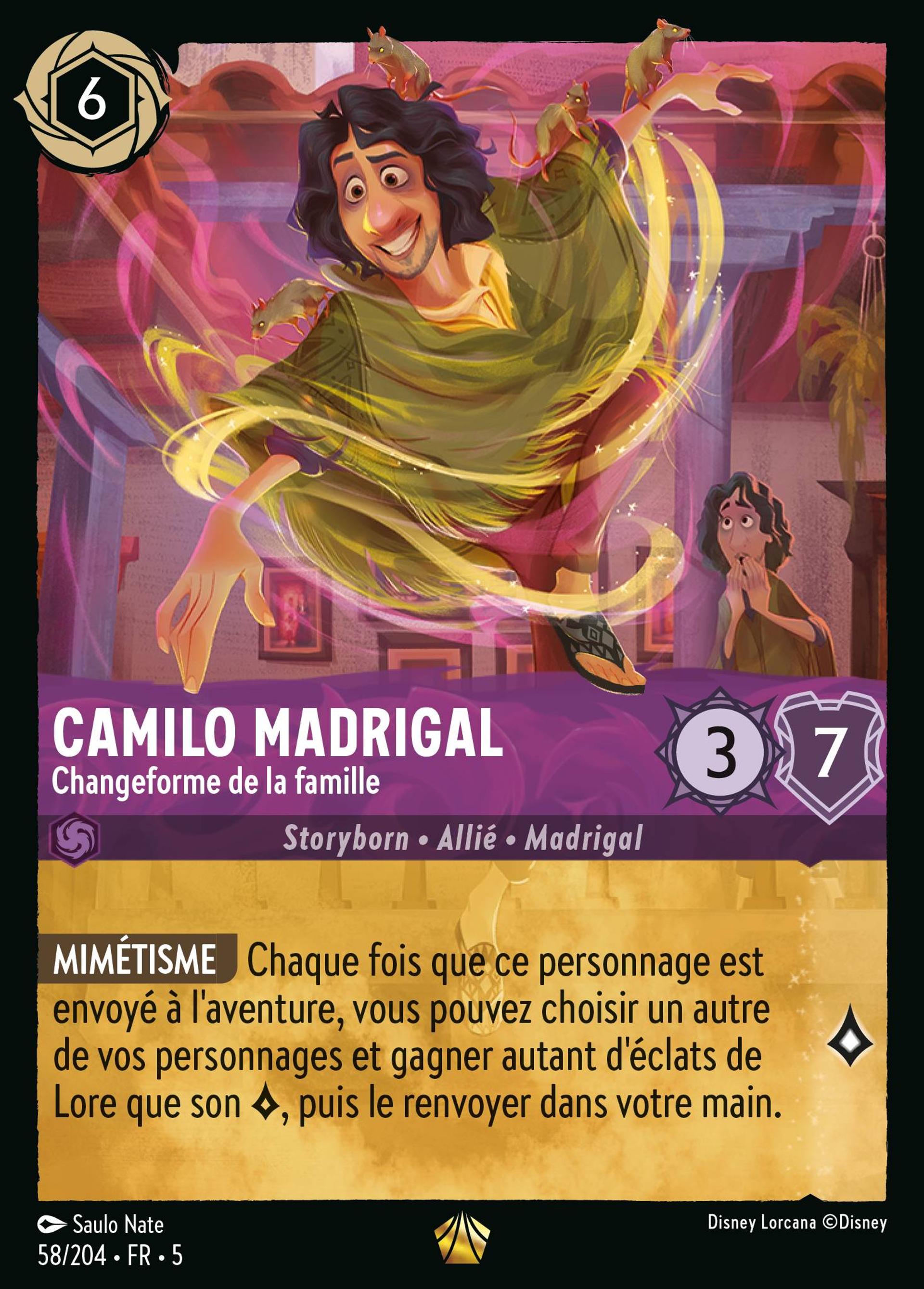 Camilo Madrigal - Changeforme de la famille — Shimmering Skies — Lorcana