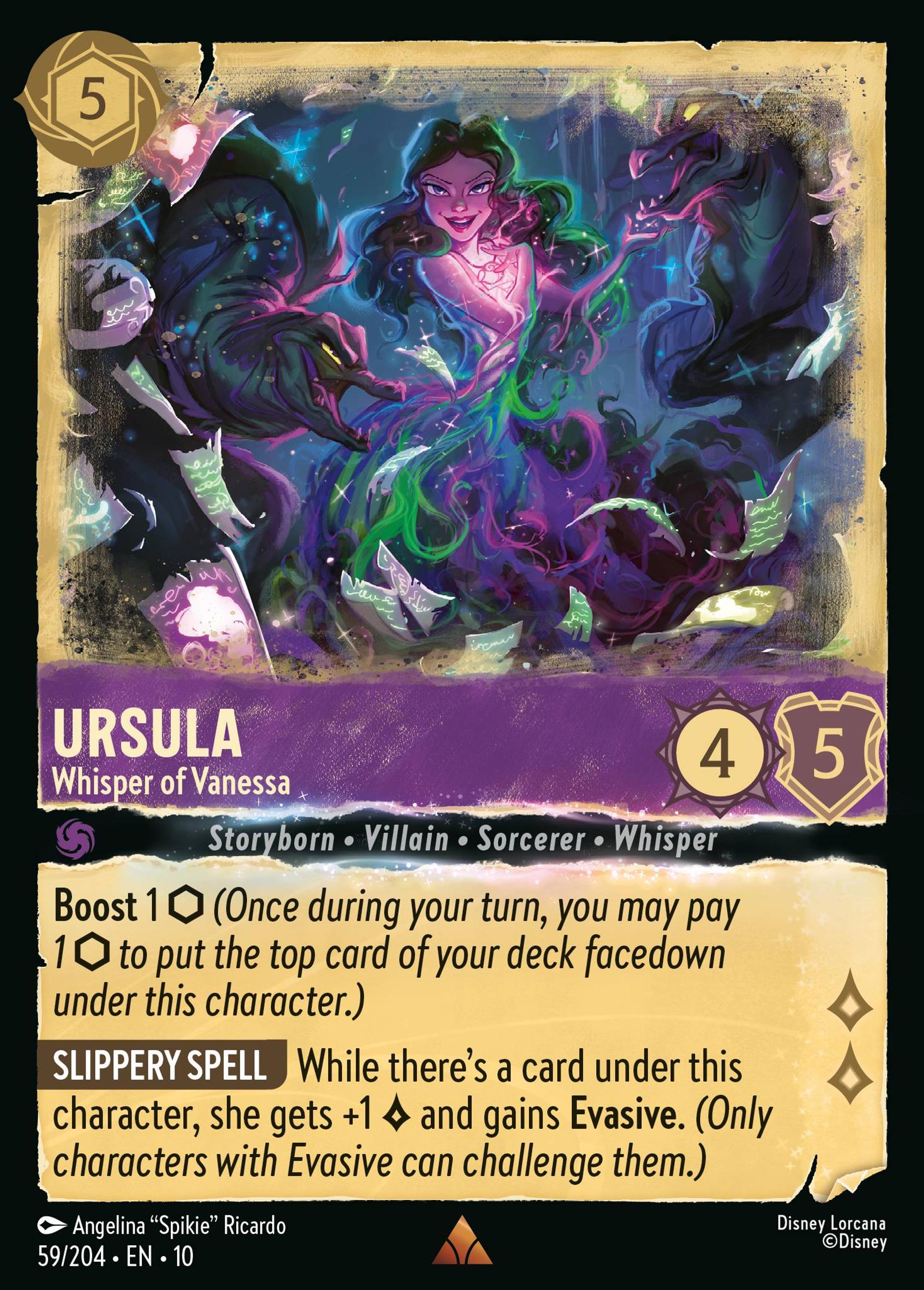Ursula - Whisper of Vanessa — Whispers in the Well — Lorcana