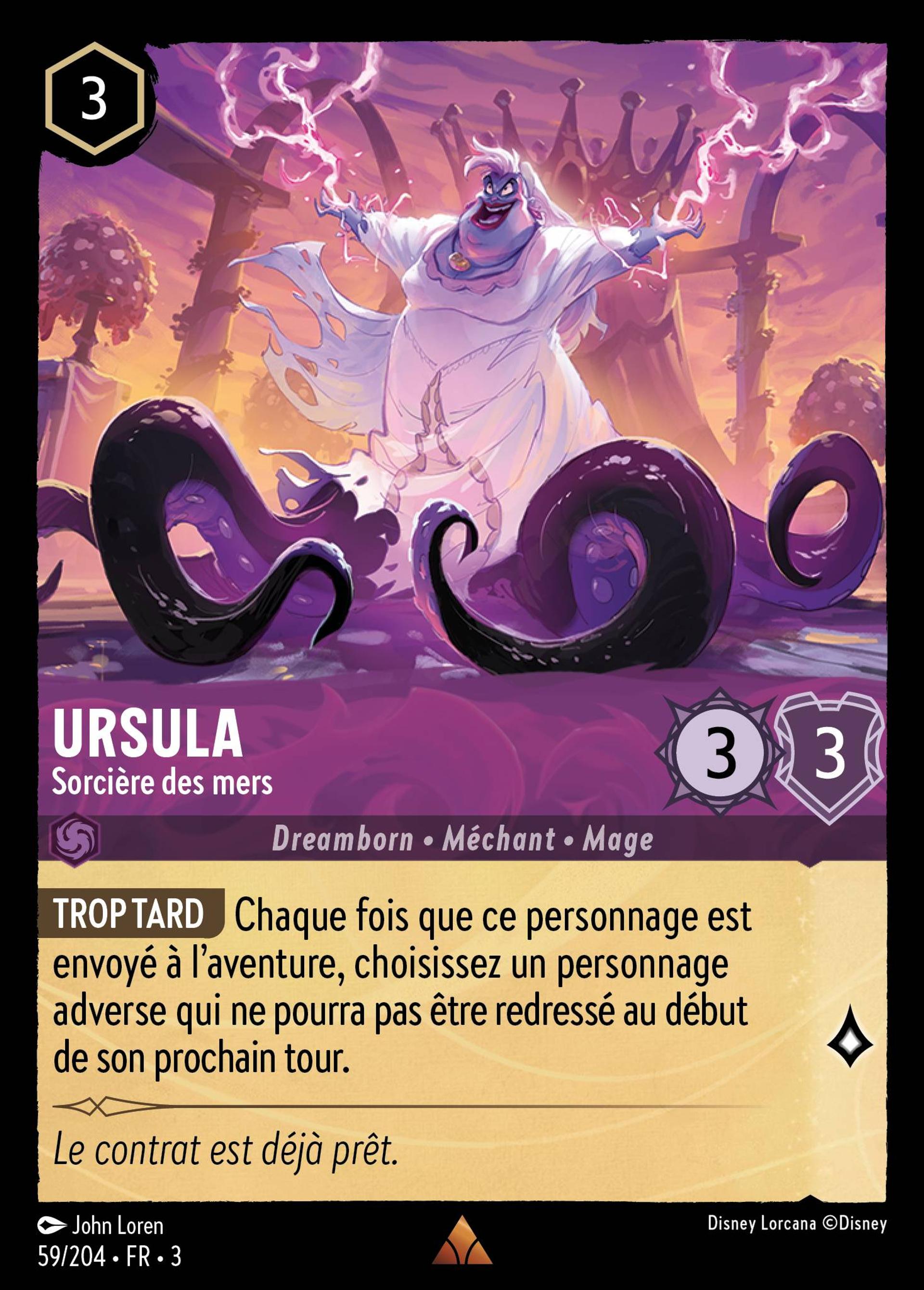 Ursula - Sorcière des mers — Into the Inklands — Lorcana
