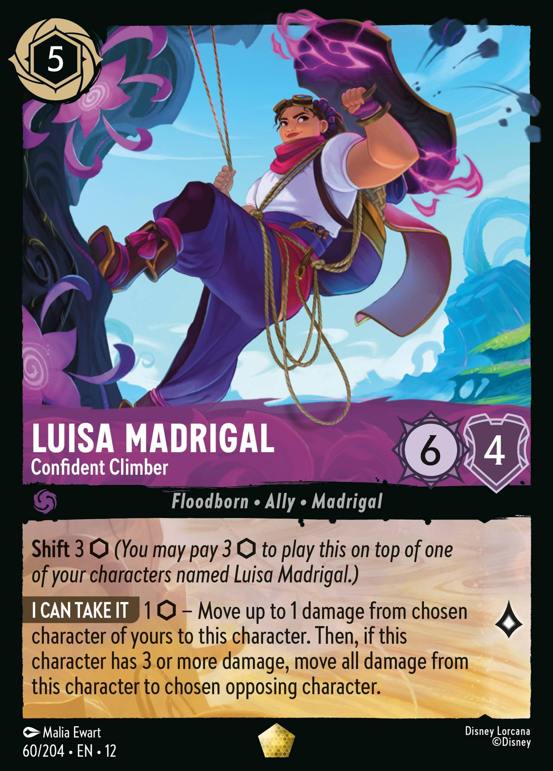 Luisa Madrigal - Confident Climber — Wilds Unknown — Lorcana