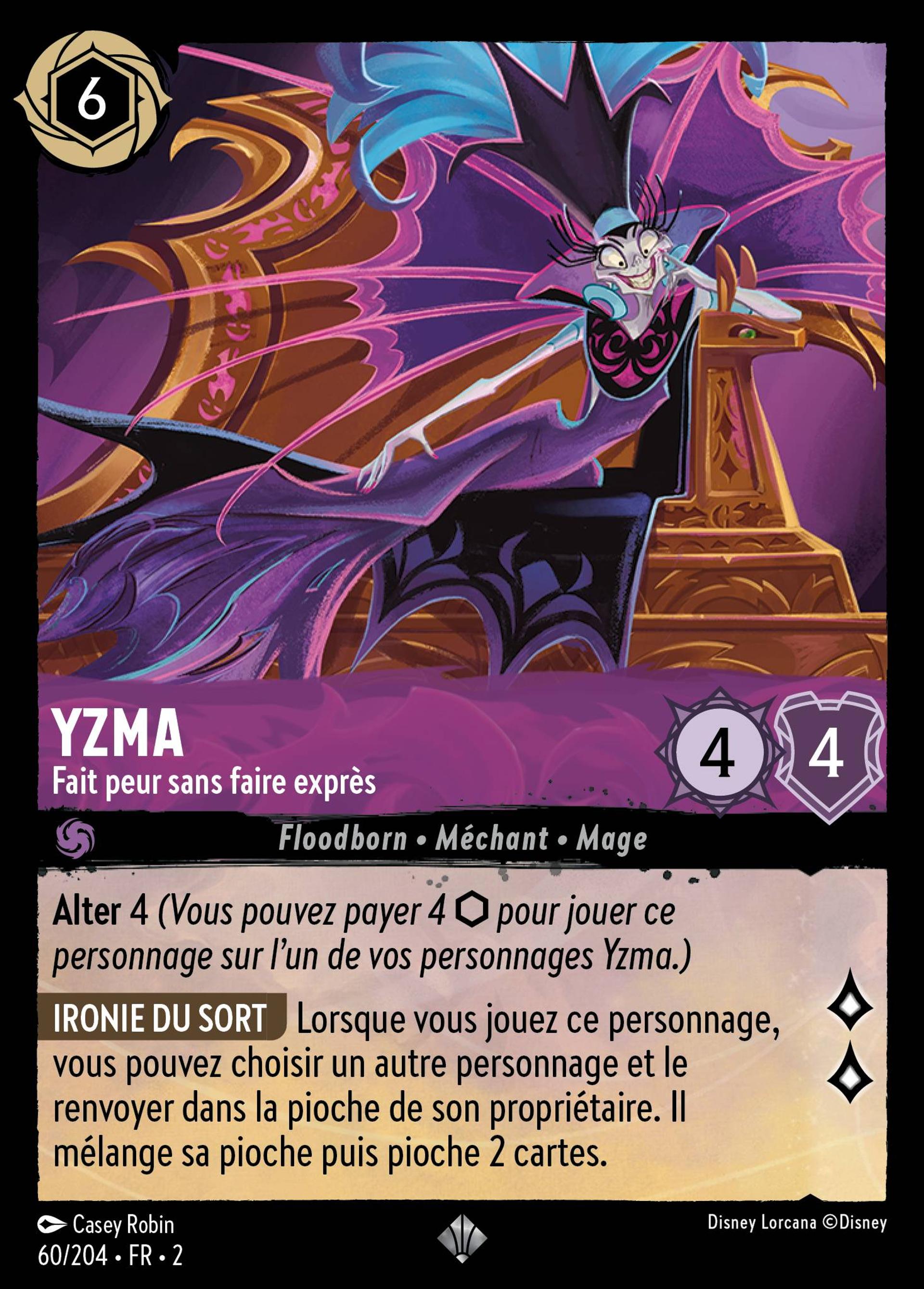 Yzma - Fait peur sans faire exprès — Rise of the Floodborn — Lorcana