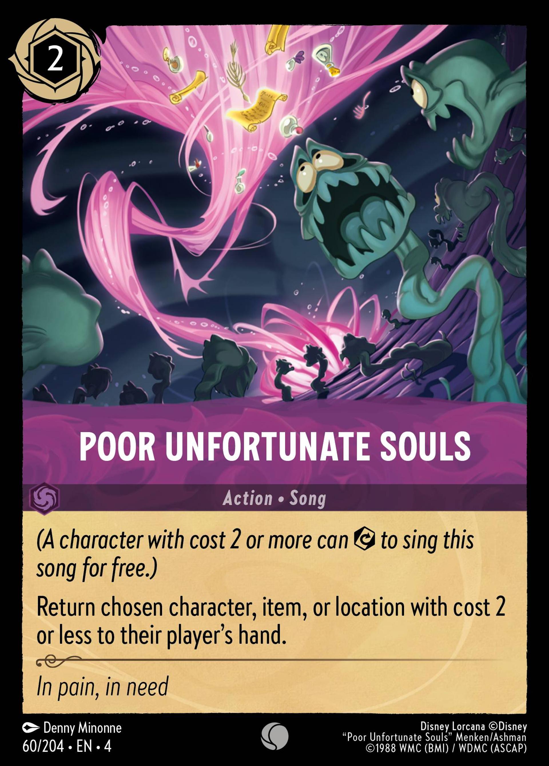 Poor Unfortunate Souls — Ursula's Return — Lorcana