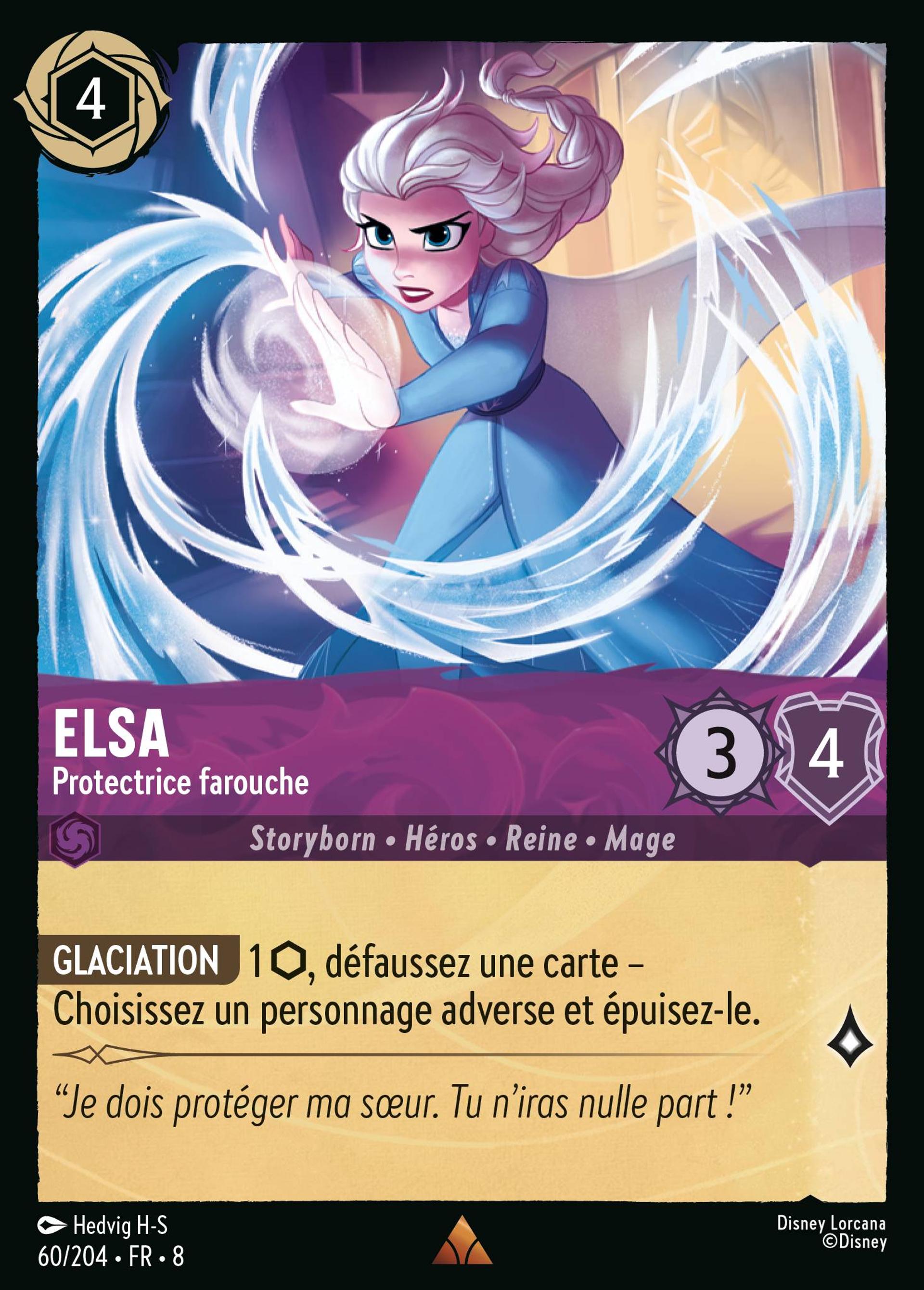 Elsa - Protectrice farouche — The Reign of Jafar — Lorcana