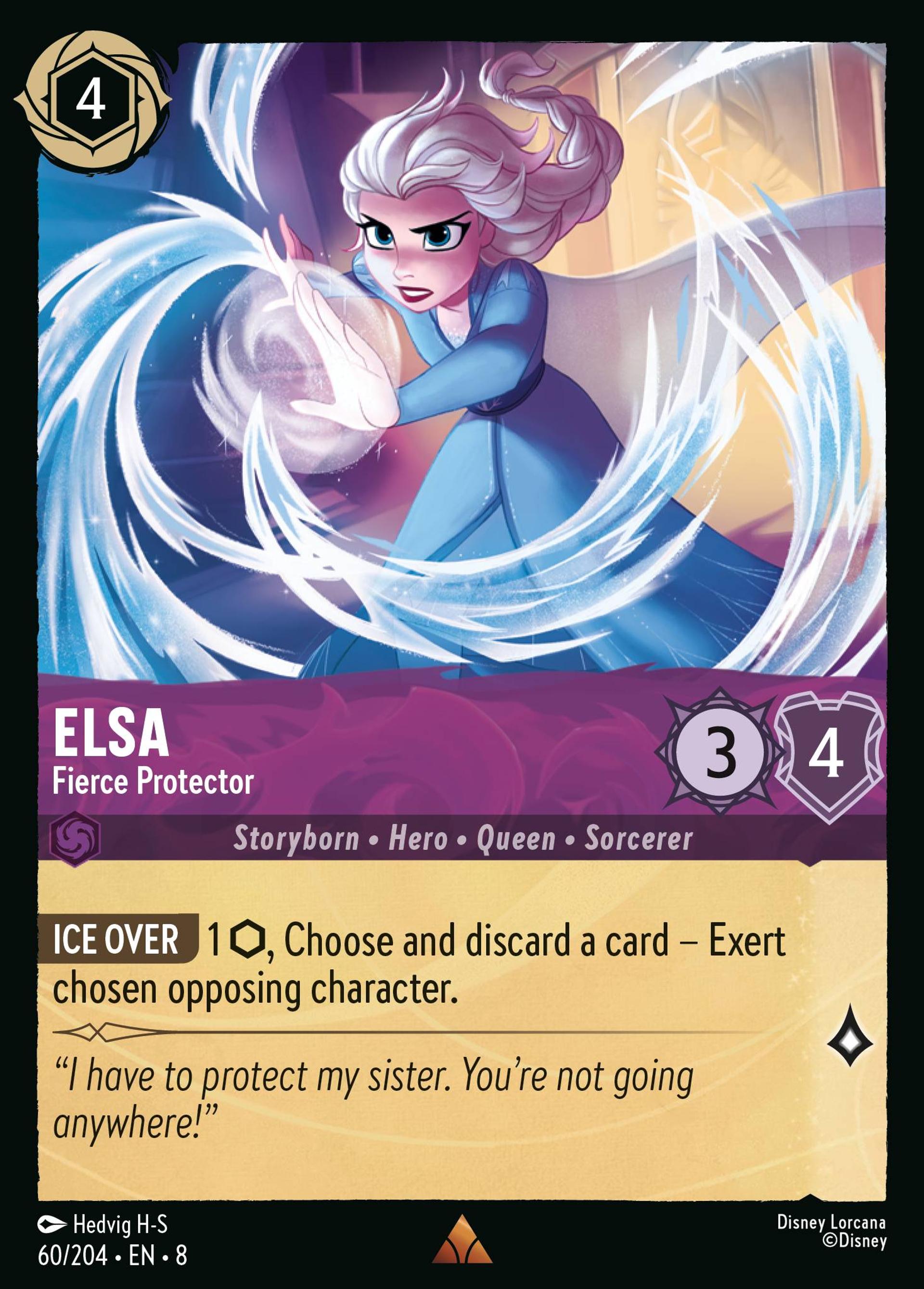 Elsa - Protectrice farouche — The Reign of Jafar — Lorcana