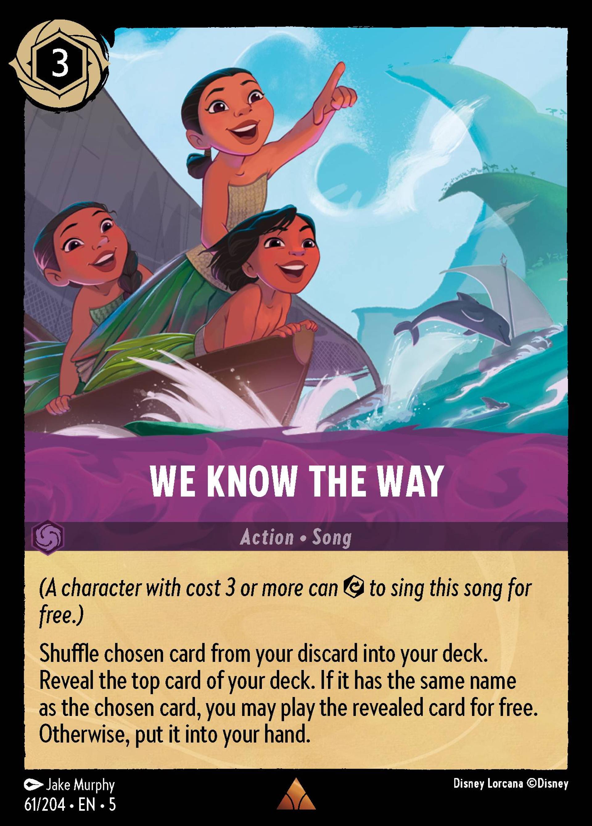 We Know the Way — Shimmering Skies — Lorcana
