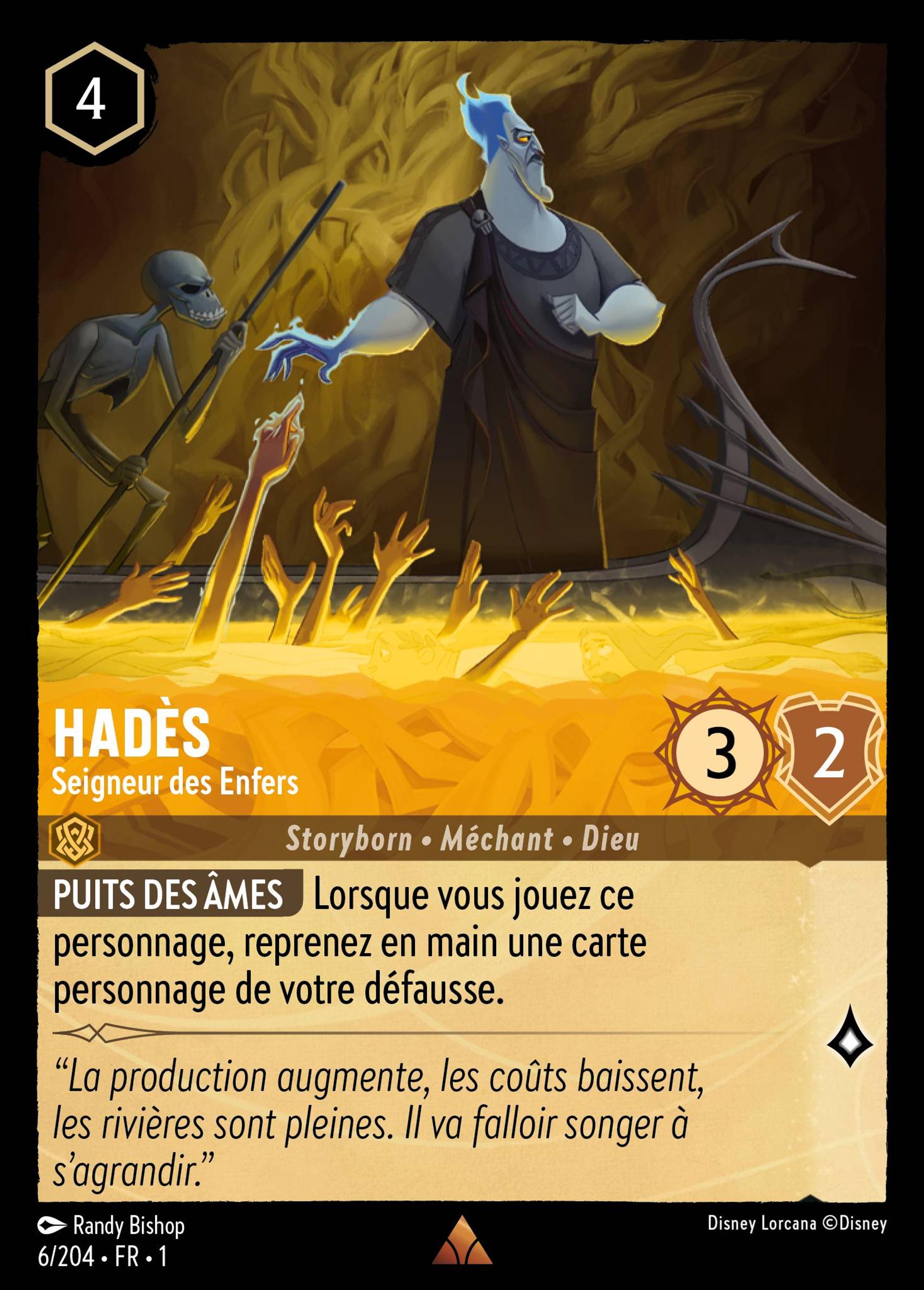 Hadès - Seigneur des Enfers — The First Chapter — Lorcana