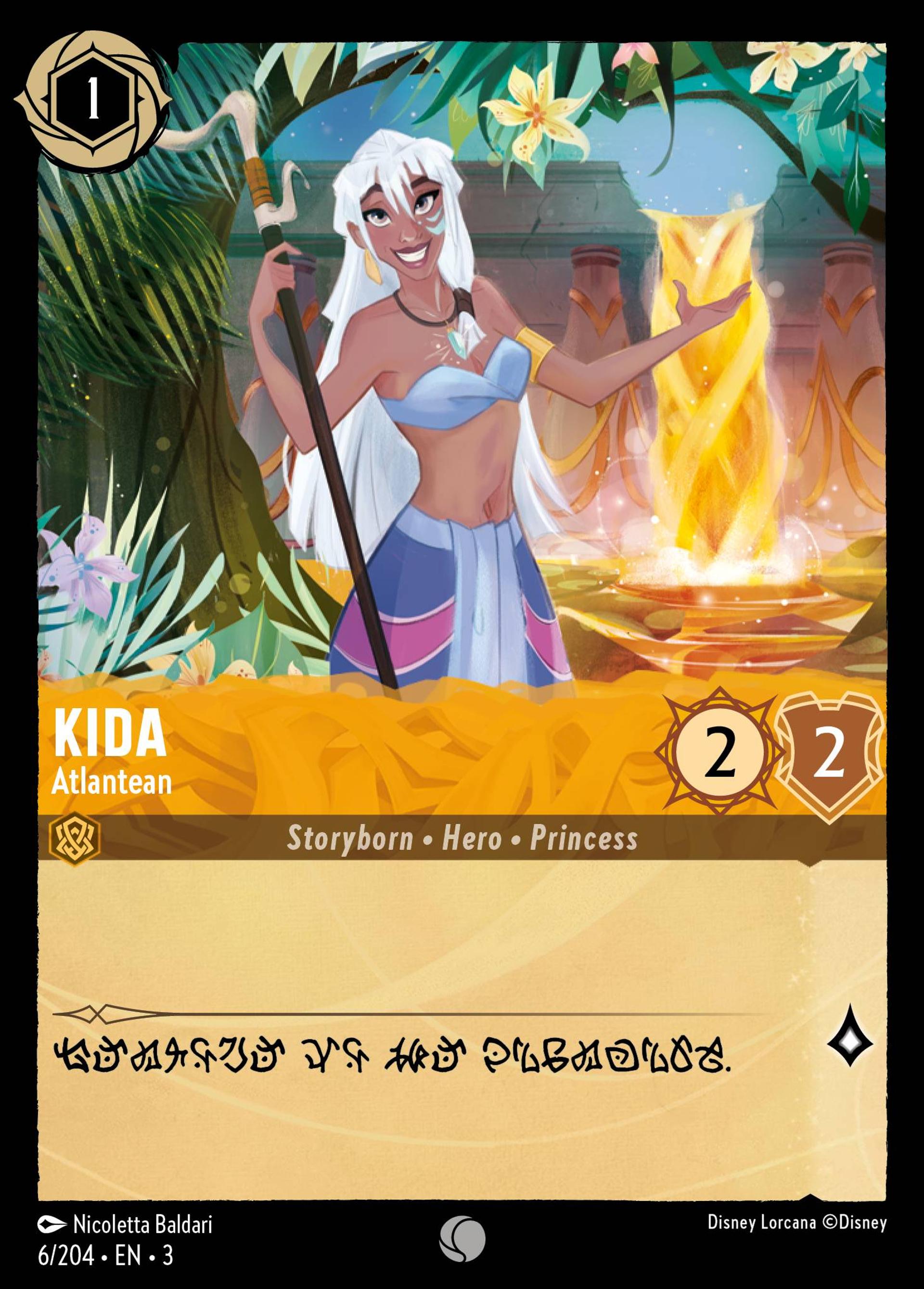 Kida - Atlantean — Into the Inklands — Lorcana