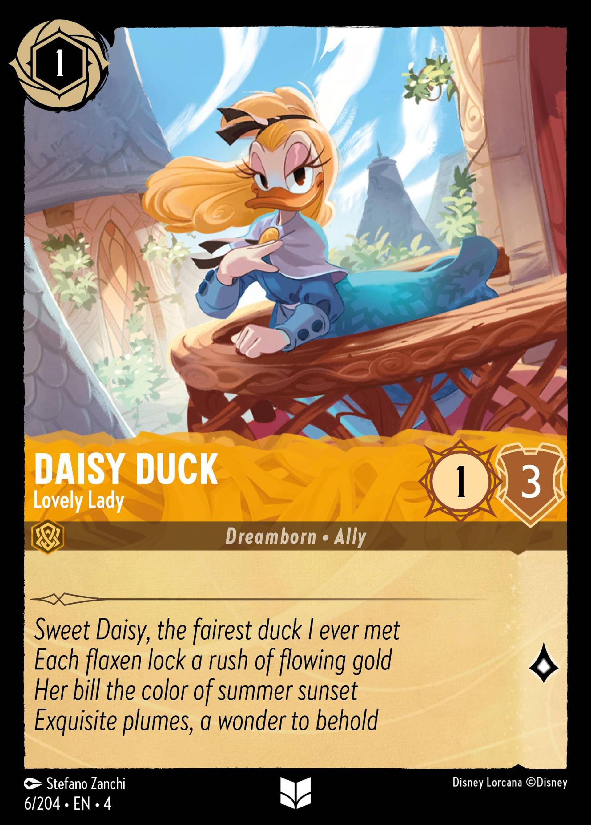 Daisy Duck - Lovely Lady — Ursula's Return — Lorcana