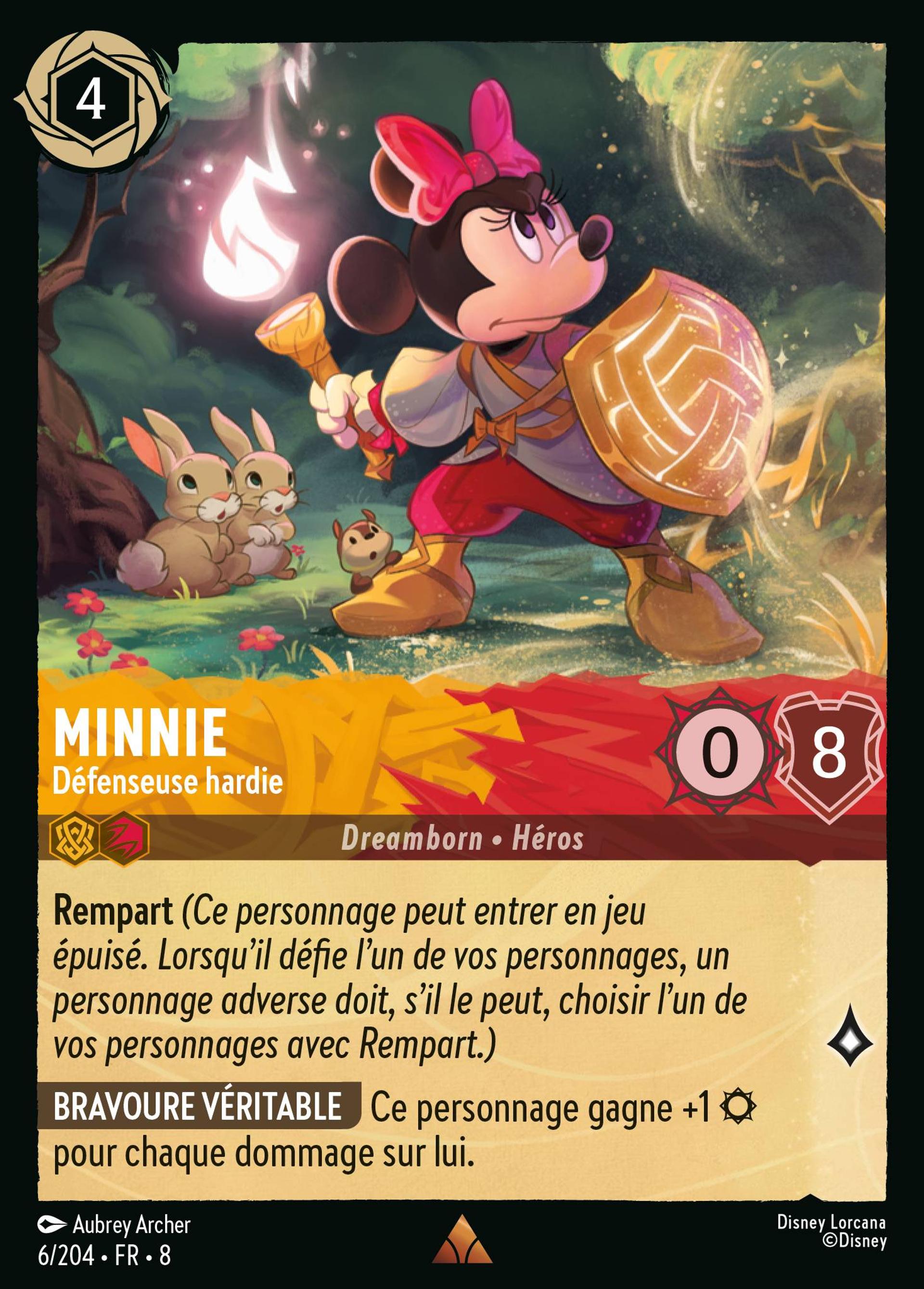 Minnie - Défenseuse hardie — The Reign of Jafar — Lorcana