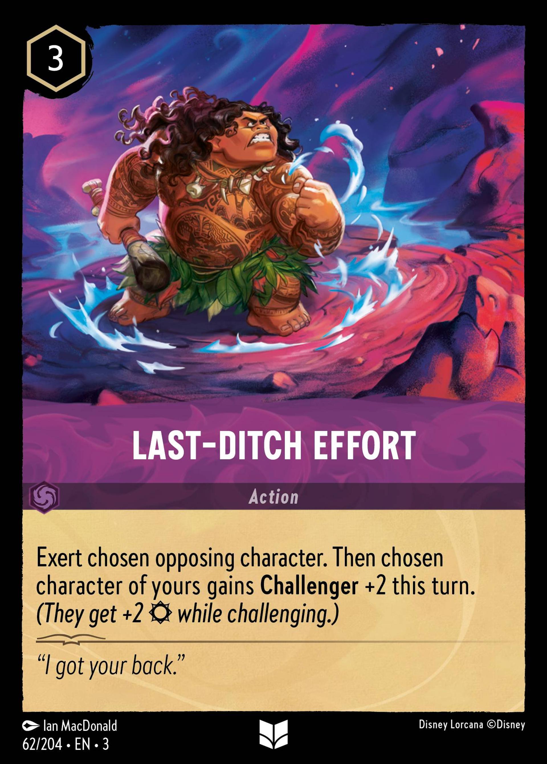 Last-Ditch Effort — Into the Inklands — Lorcana