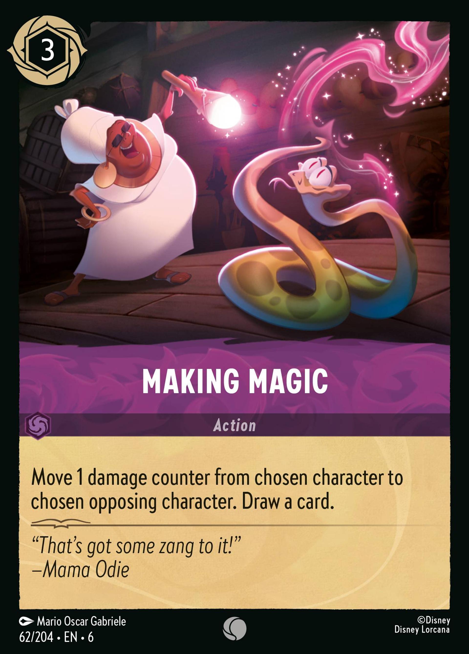 Making Magic — Azurite Sea — Lorcana