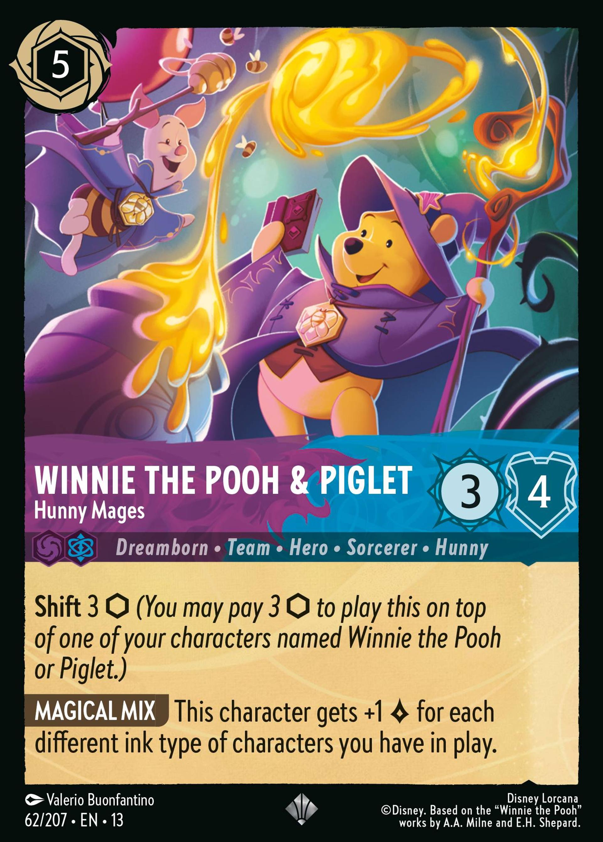 Winnie the Pooh & Piglet - Hunny Mages — Attack of the Vine! — Lorcana