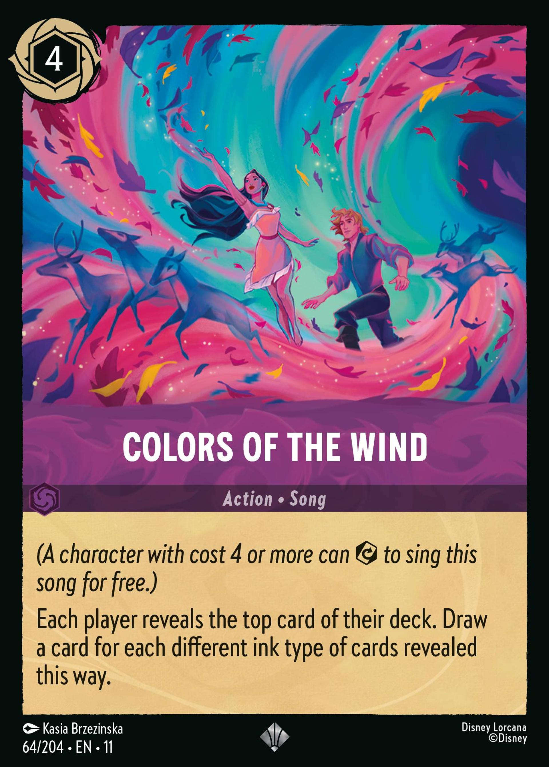 Colors of the Wind — Winterspell — Lorcana