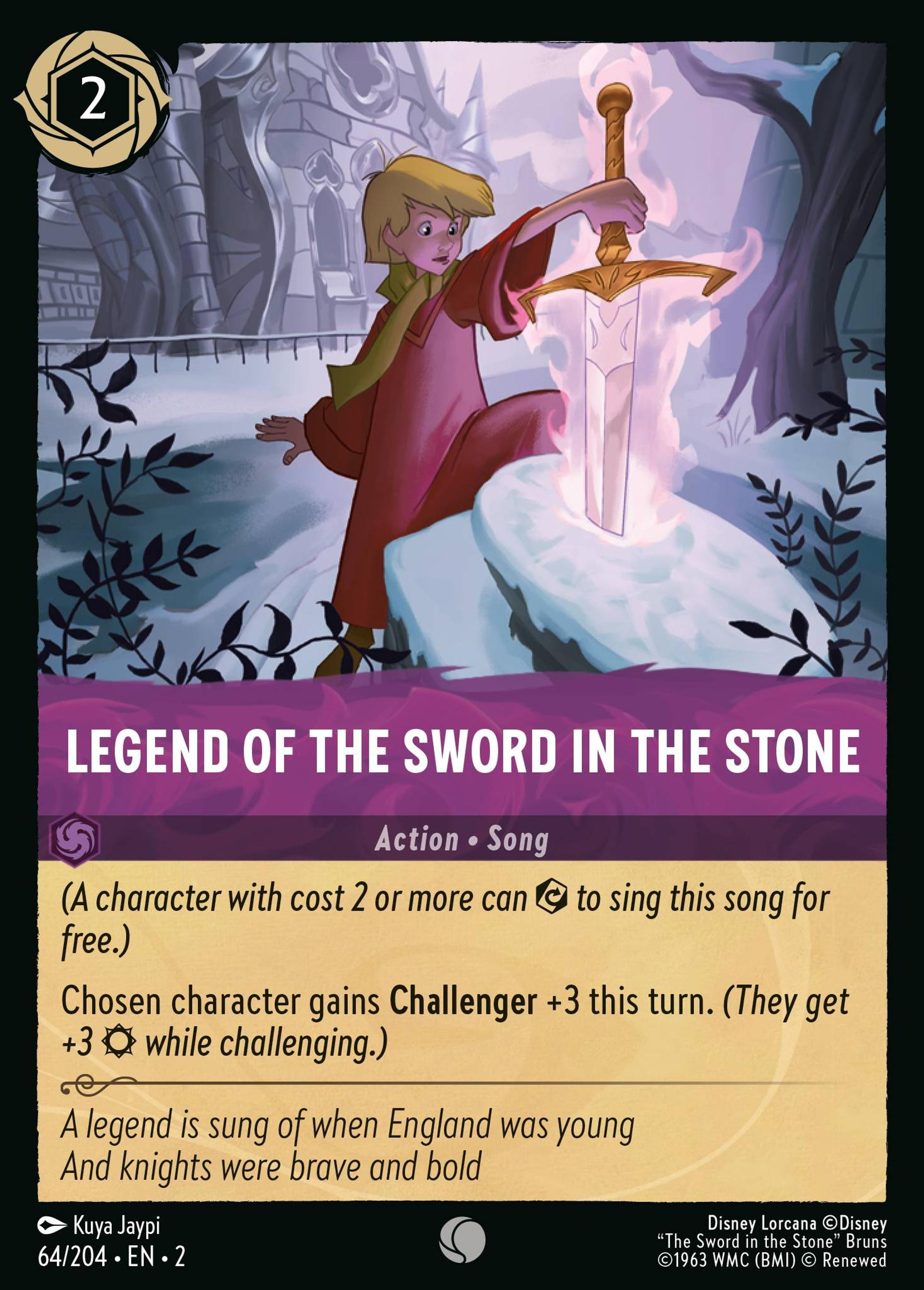 Legend of the Sword in the Stone — Rise of the Floodborn — Lorcana