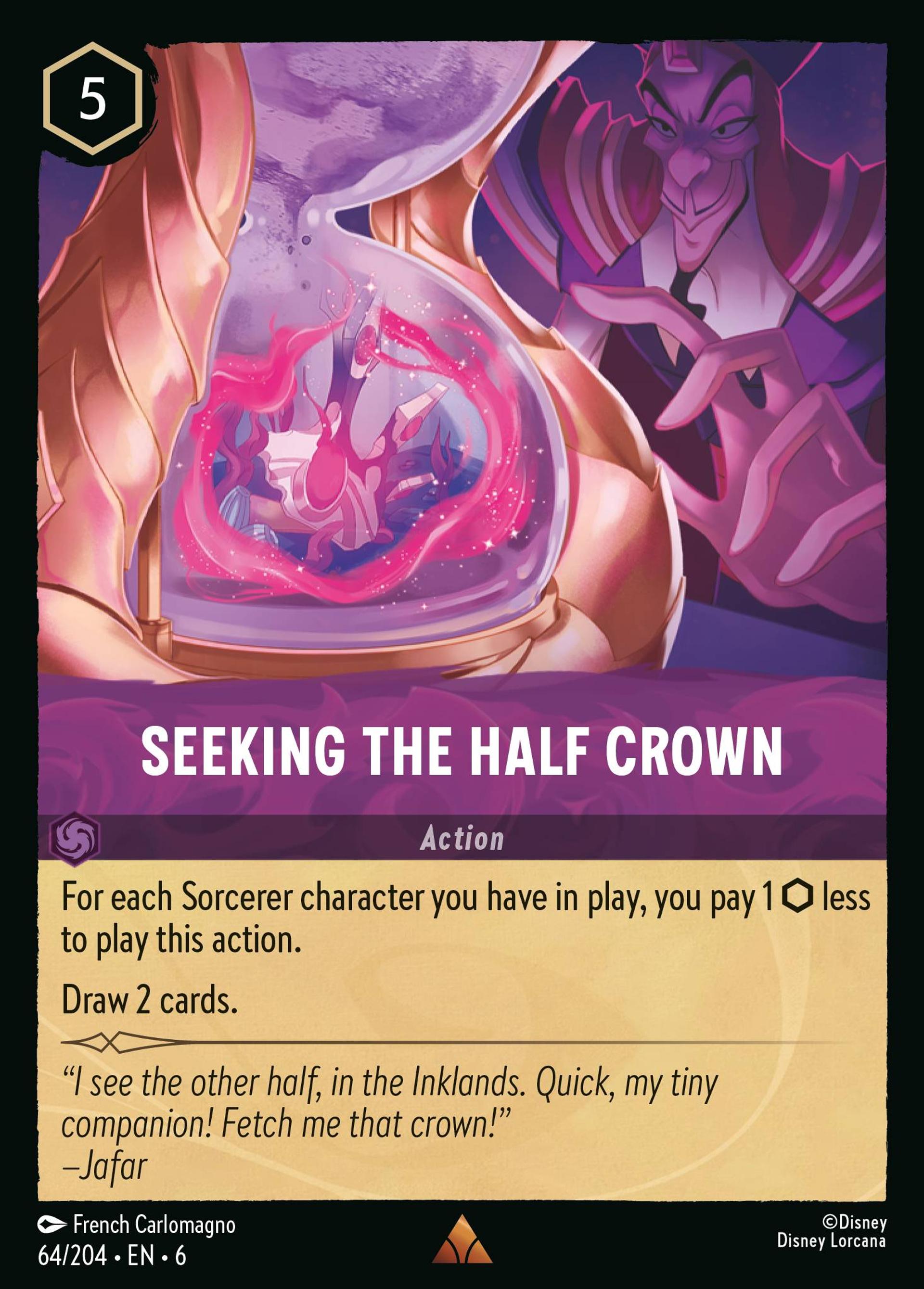 Seeking the Half Crown — Azurite Sea — Lorcana