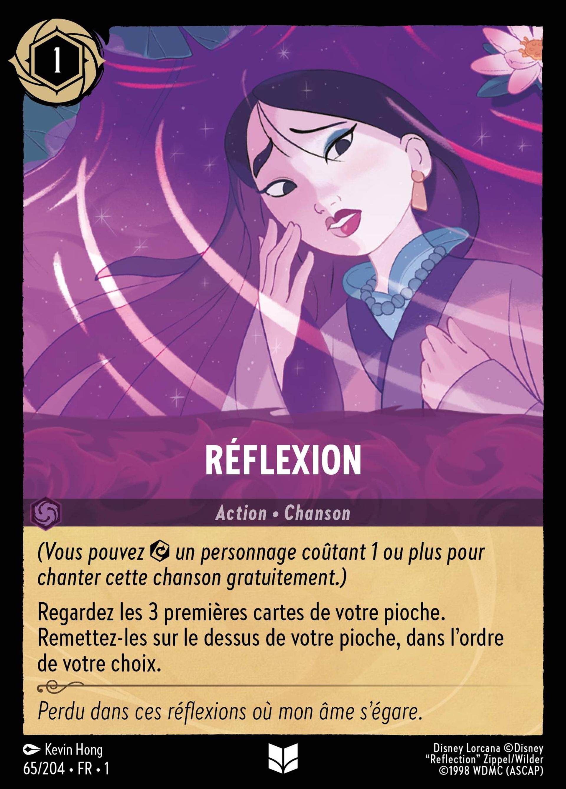 Réflexion — The First Chapter — Lorcana