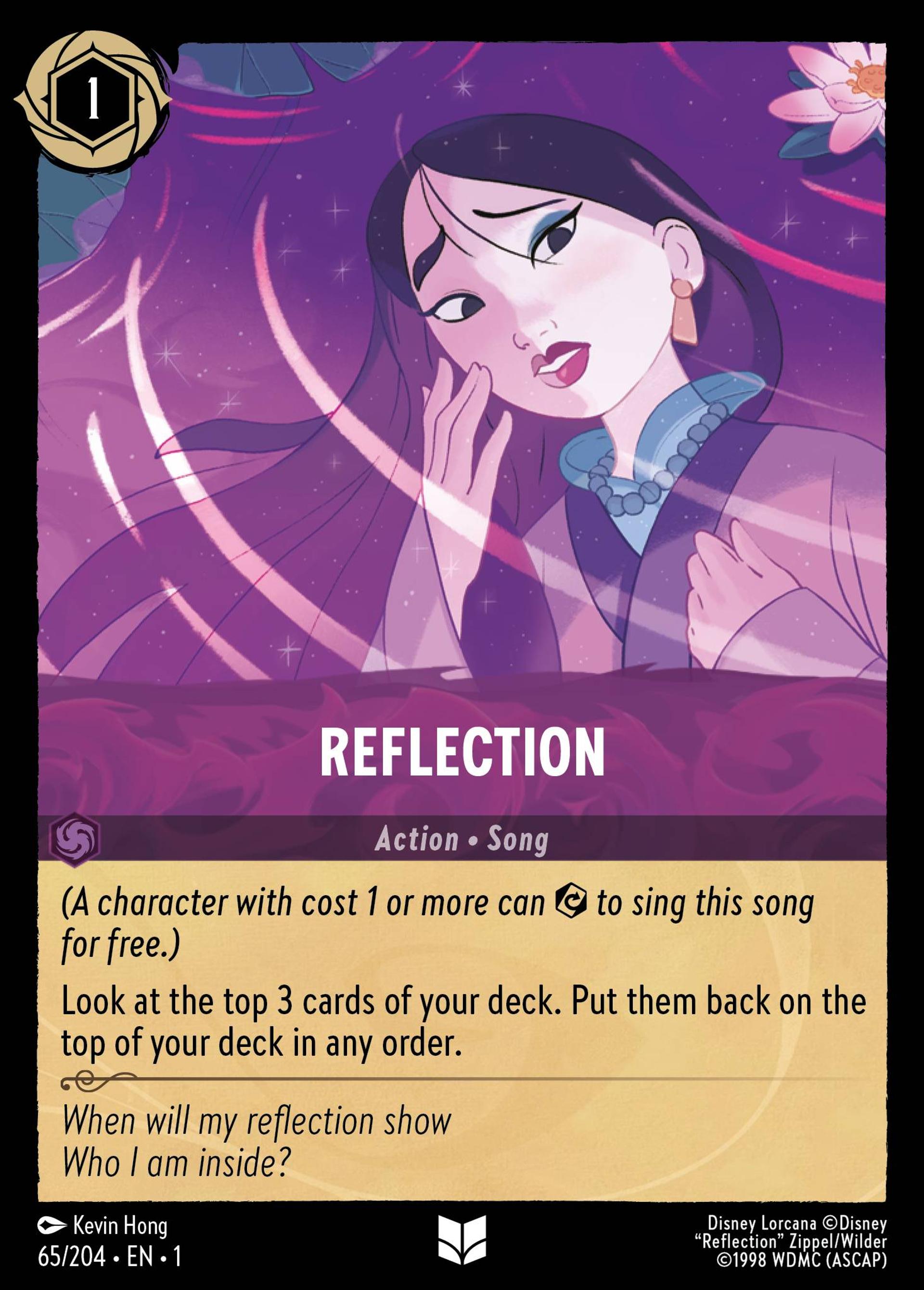 Reflection — The First Chapter — Lorcana