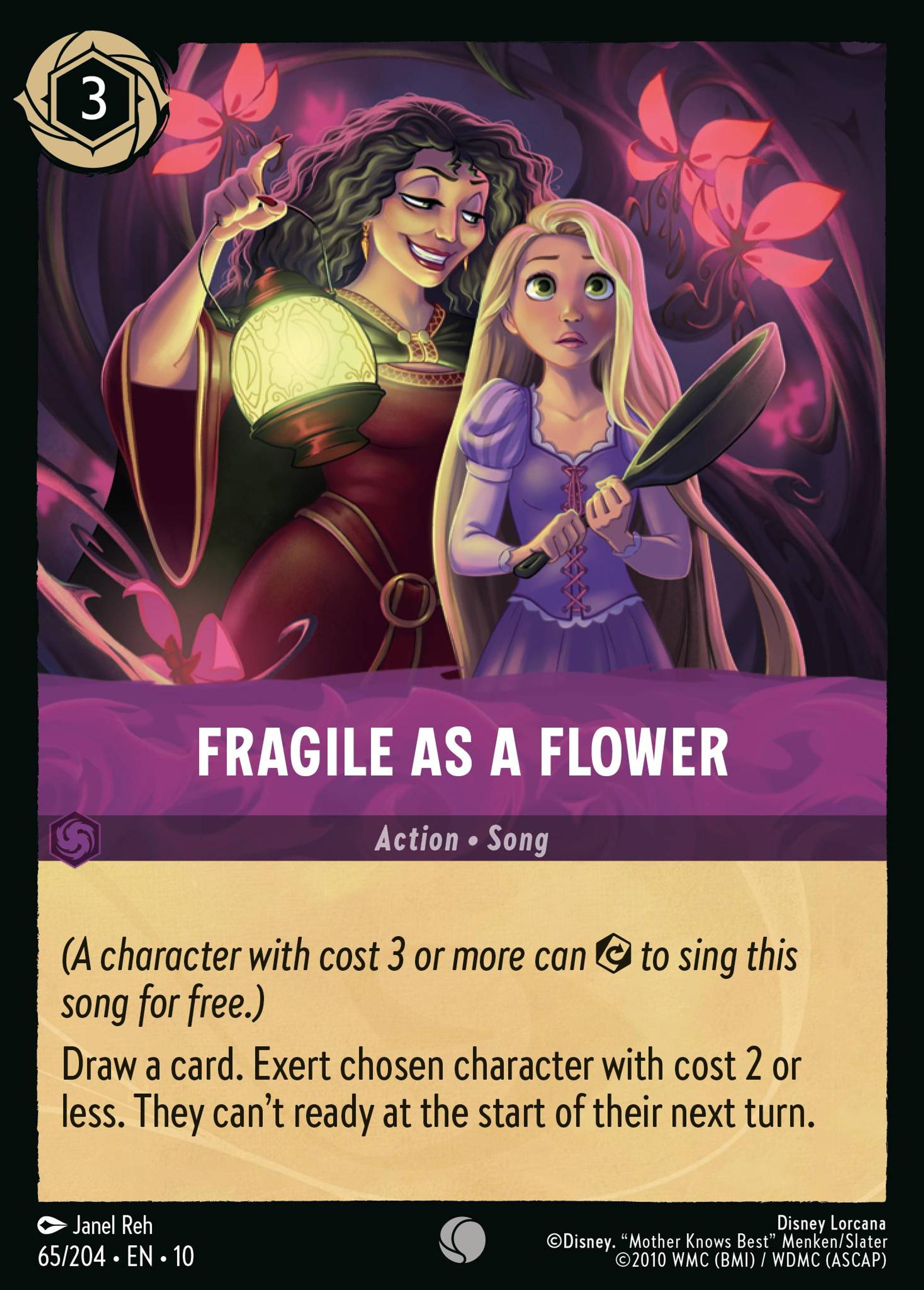 Fragile as a Flower — Whispers in the Well — Lorcana