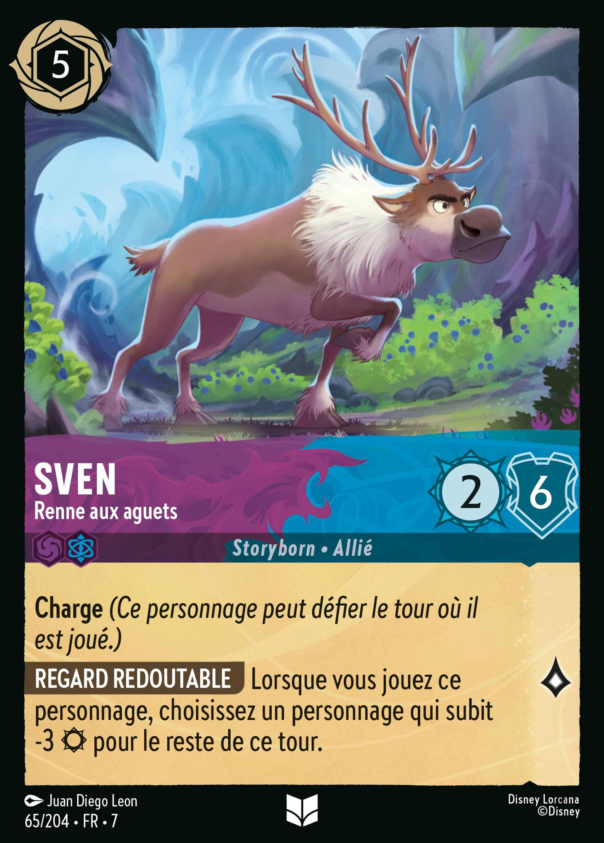 Sven - Renne aux aguets — Archazia's Island — Lorcana