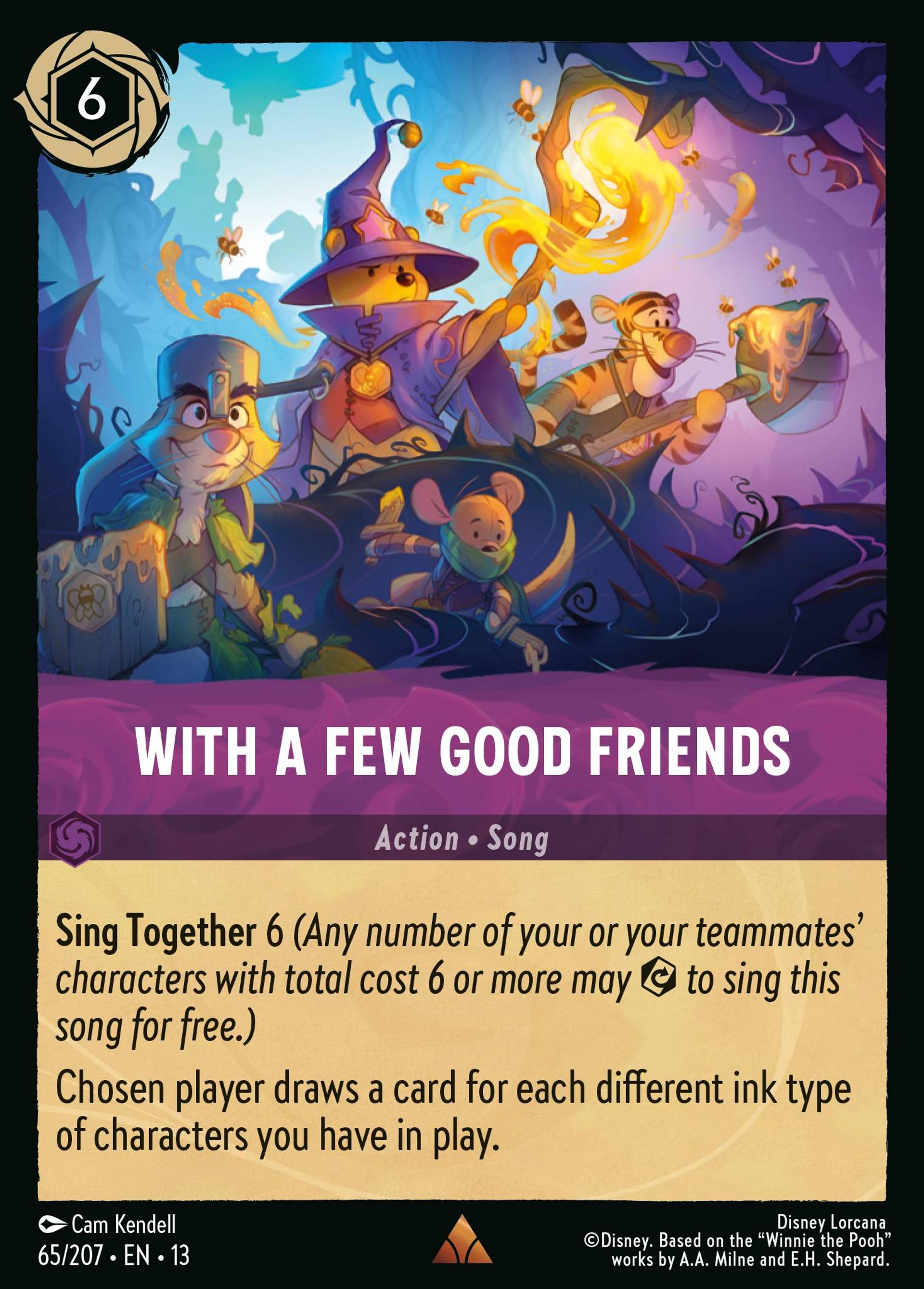 With a Few Good Friends — Attack of the Vine! — Lorcana