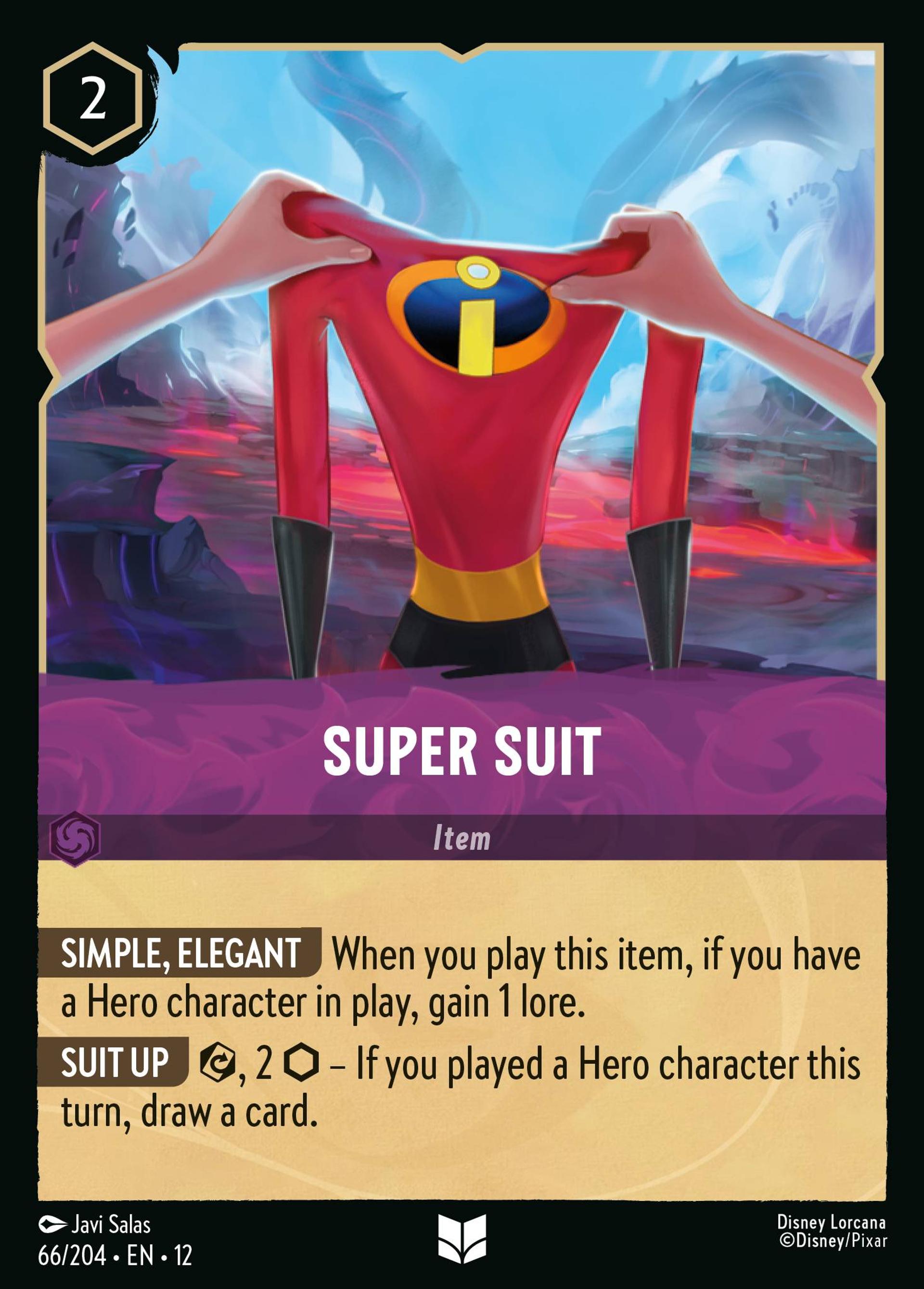 Super Suit — Wilds Unknown — Lorcana