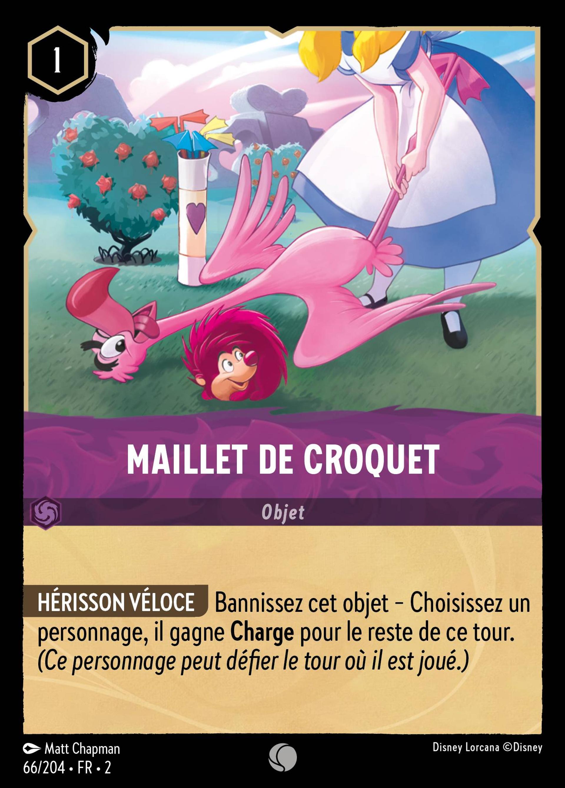 Maillet de croquet — Rise of the Floodborn — Lorcana