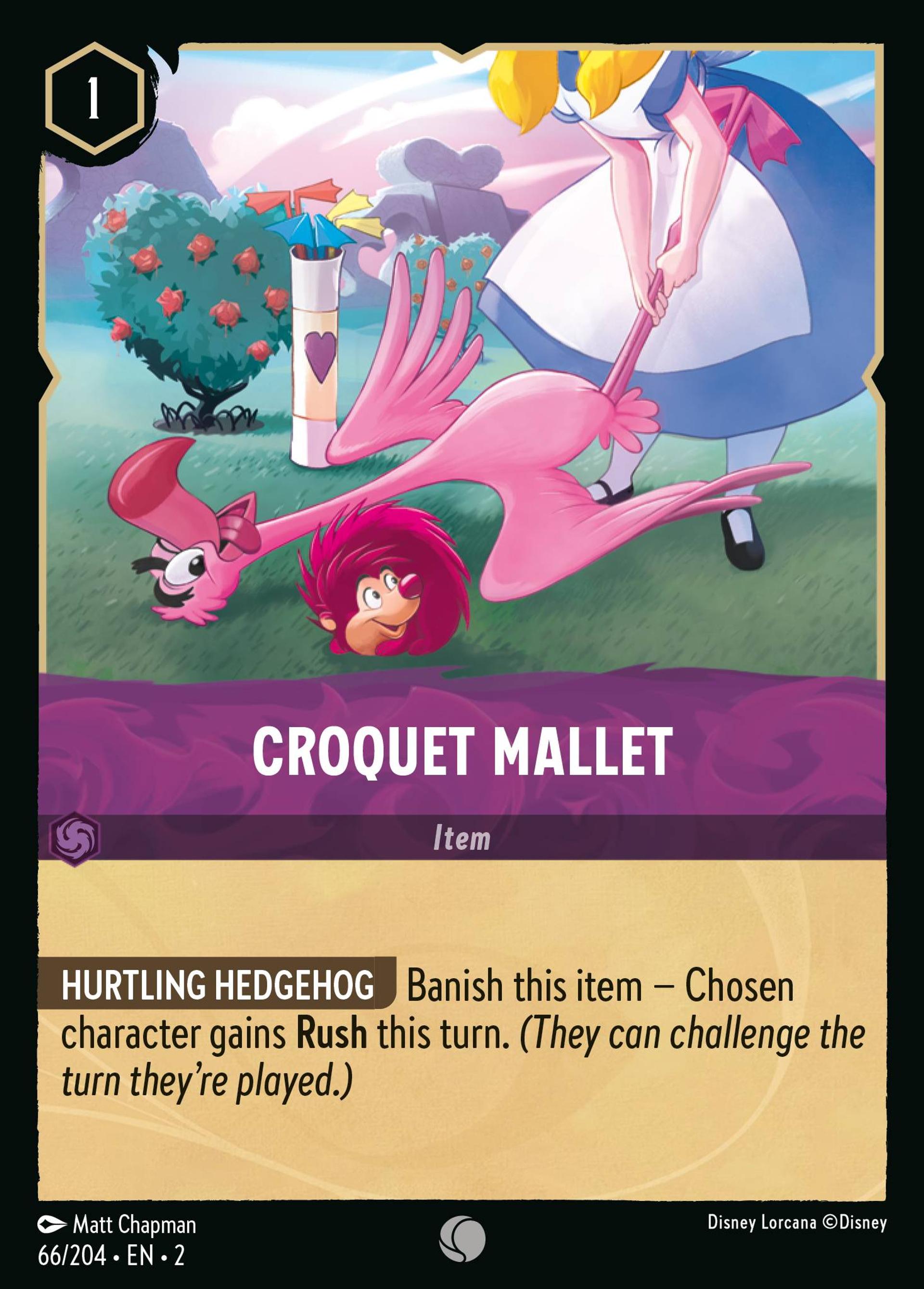 Croquet Mallet — Rise of the Floodborn — Lorcana