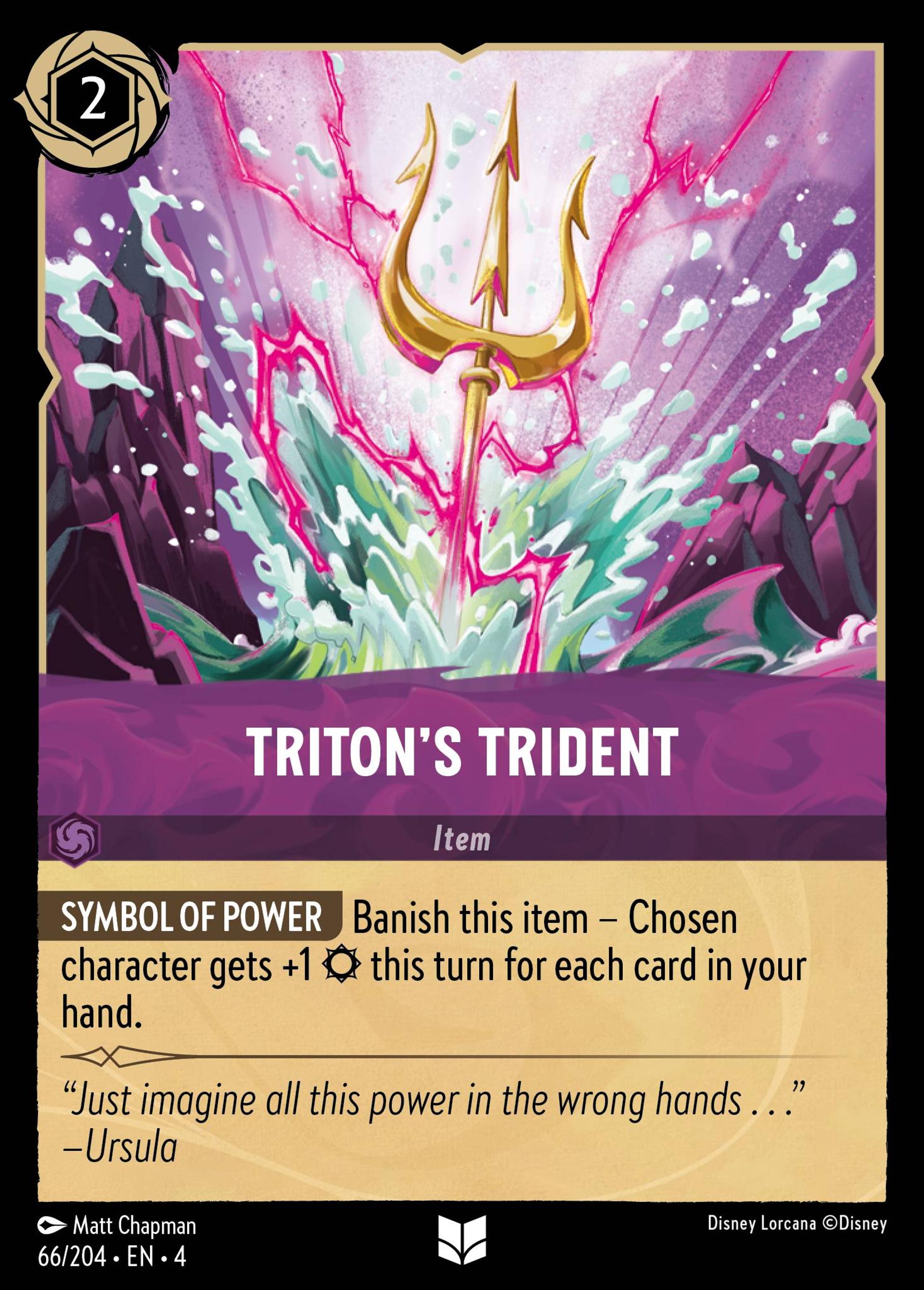 Triton's Trident — Ursula's Return — Lorcana