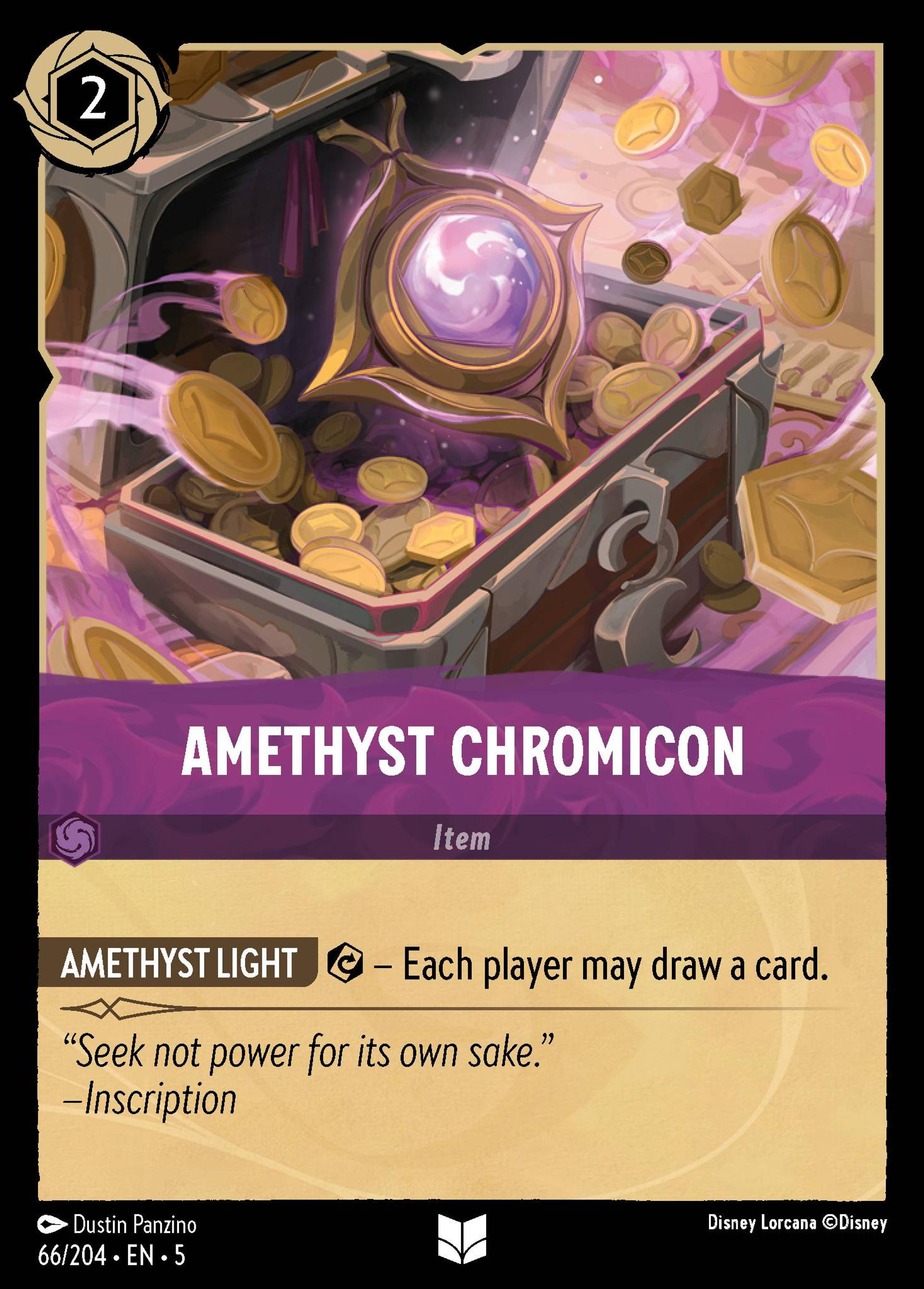 Amethyst Chromicon — Shimmering Skies — Lorcana