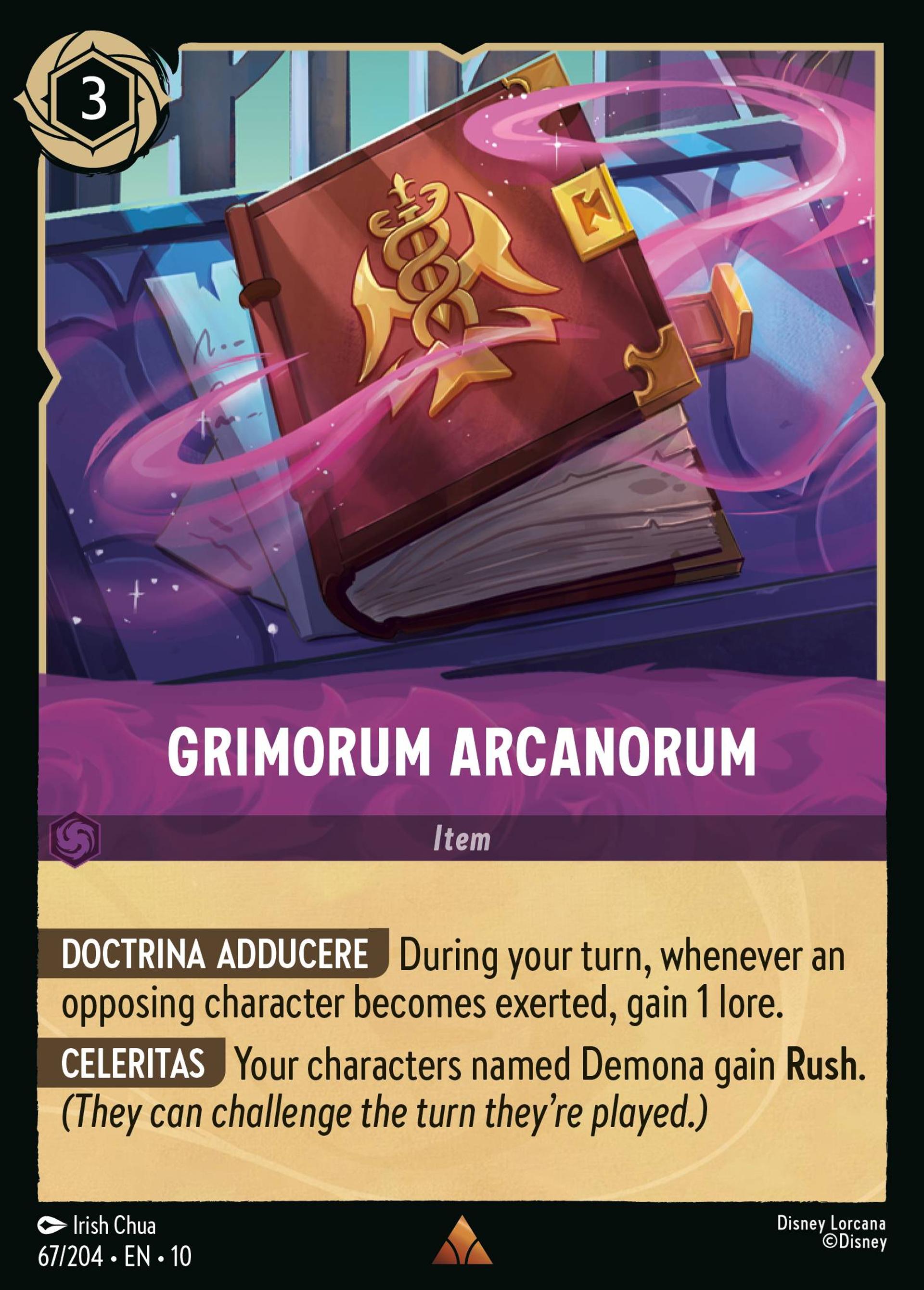 Grimorum Arcanorum — Whispers in the Well — Lorcana