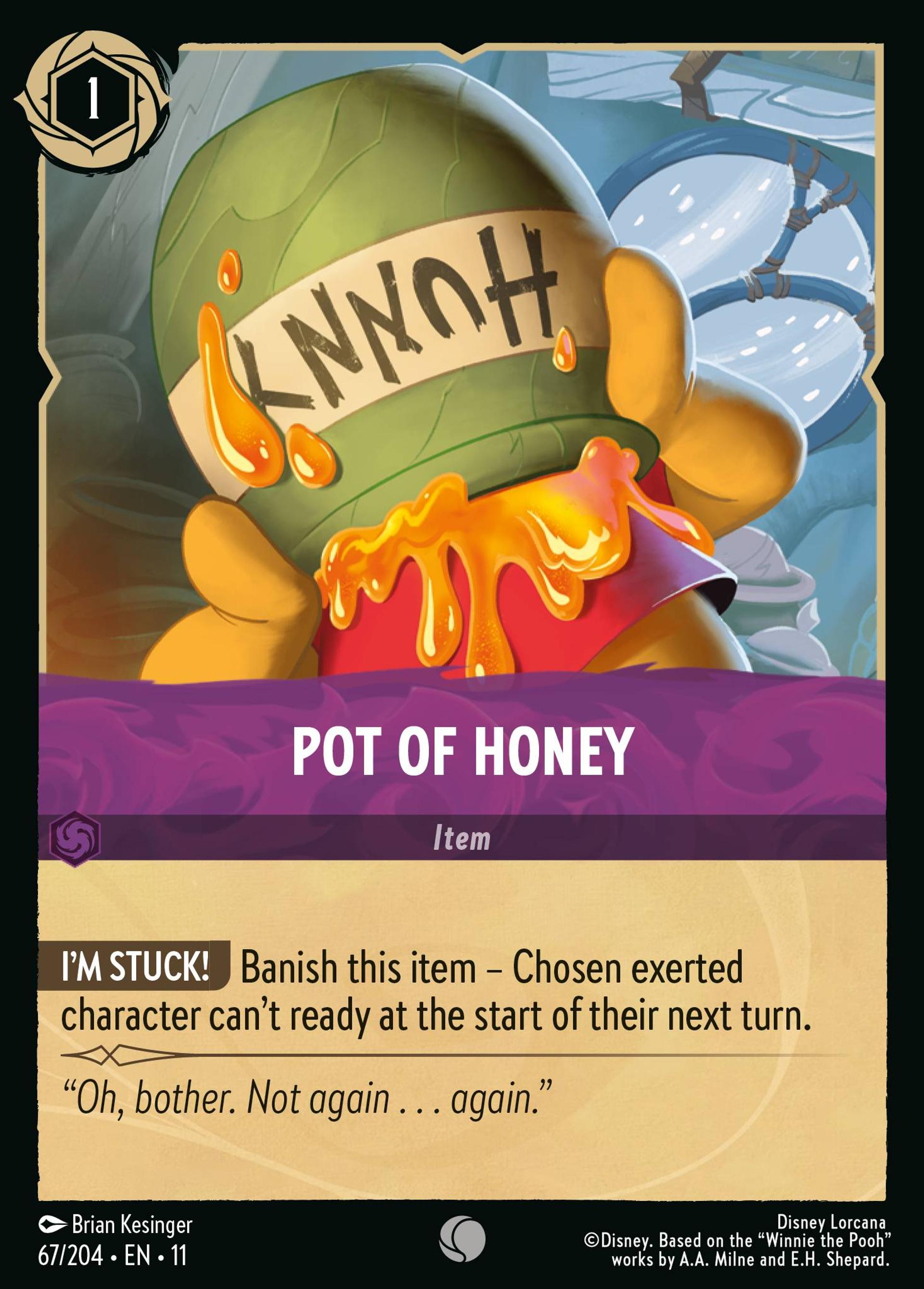 Pot of Honey — Winterspell — Lorcana