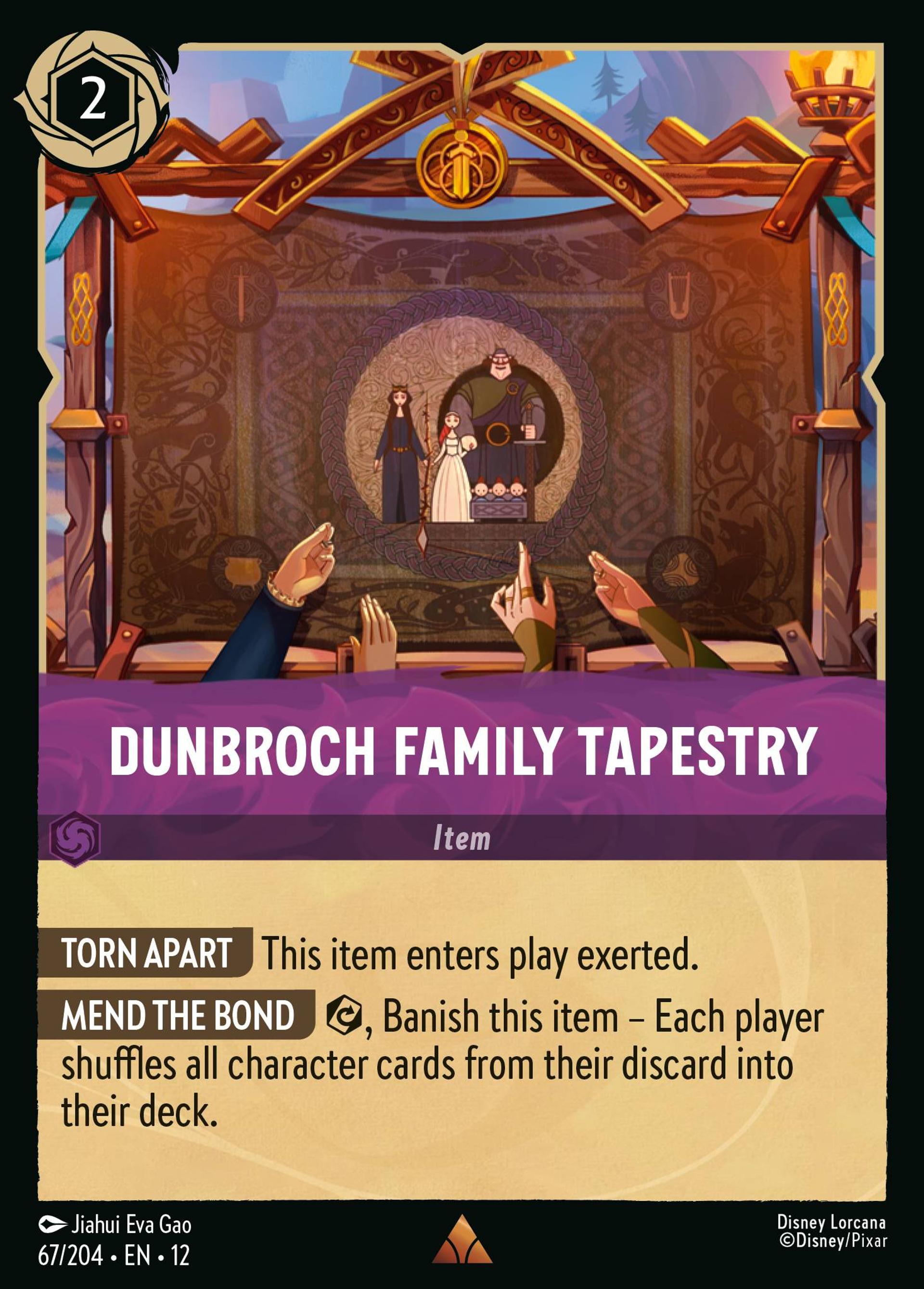 DunBroch Family Tapestry — Wilds Unknown — Lorcana