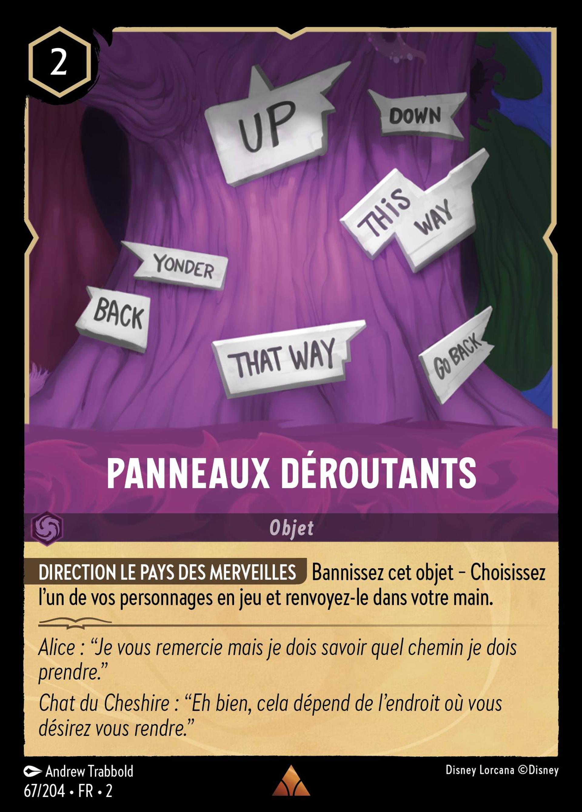 Panneaux déroutants — Rise of the Floodborn — Lorcana