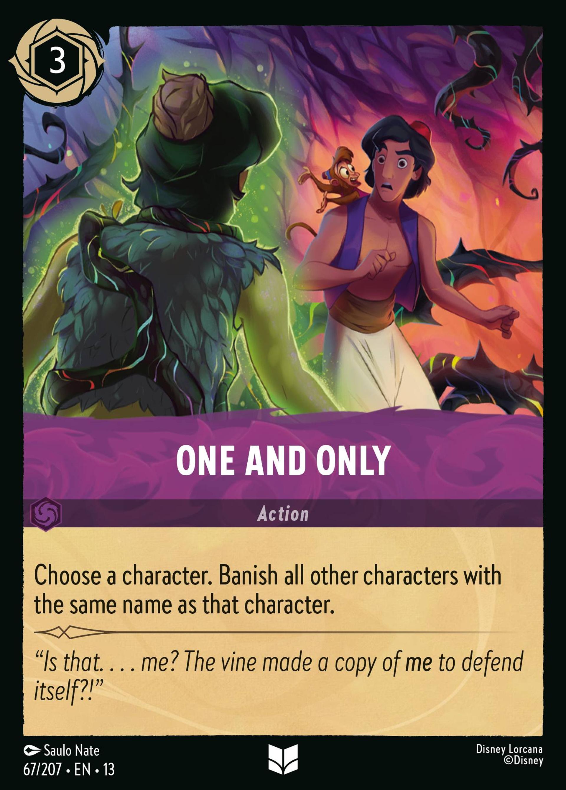 Le seul et unique — Attack of the Vine! — Lorcana