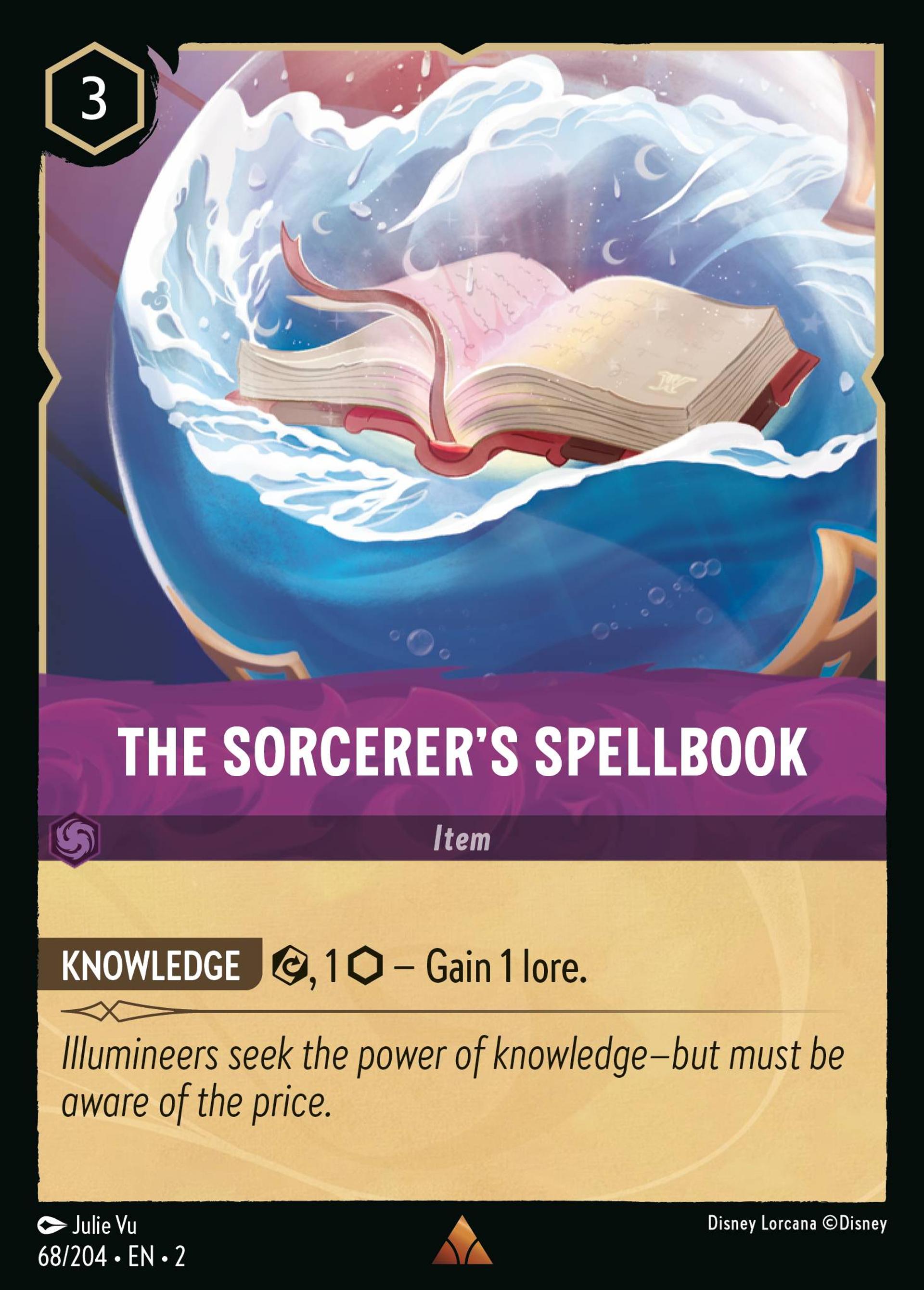 Grimoire du sorcier — Rise of the Floodborn — Lorcana