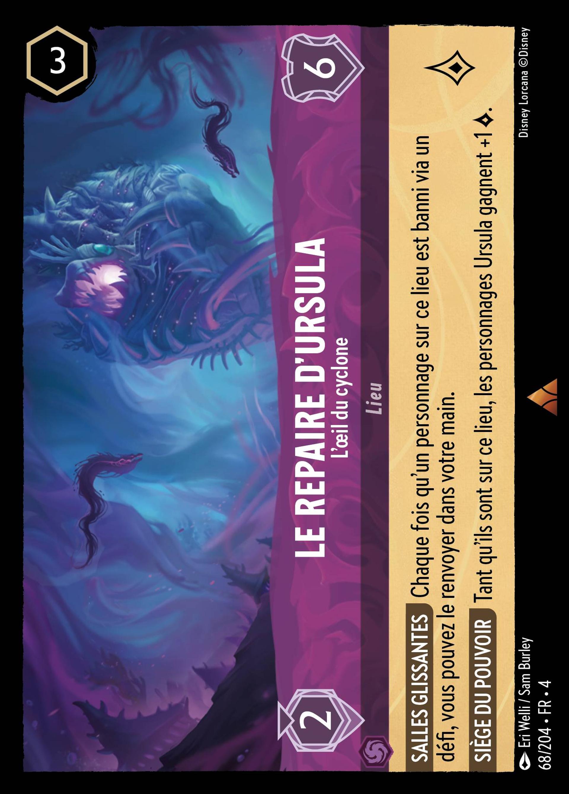 Le Repaire d'Ursula - L'œil du cyclone — Ursula's Return — Lorcana