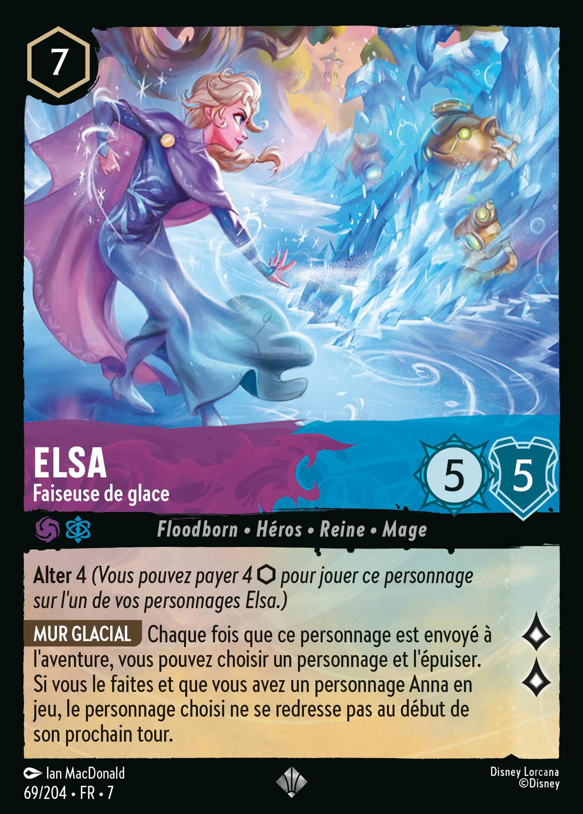 Elsa - Faiseuse de glace — Archazia's Island — Lorcana